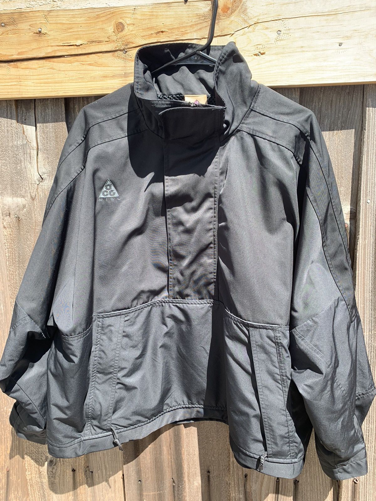 Nike ACG Nike Jacket Black Half Zip Size US XL / EU 56 / 4 - 1 Thumbnail