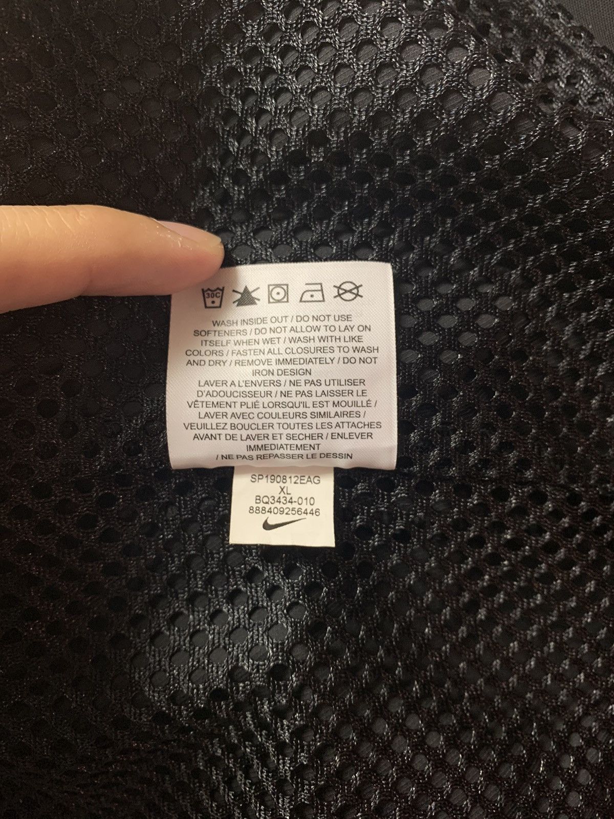 Nike ACG Nike Jacket Black Half Zip Size US XL / EU 56 / 4 - 12 Thumbnail