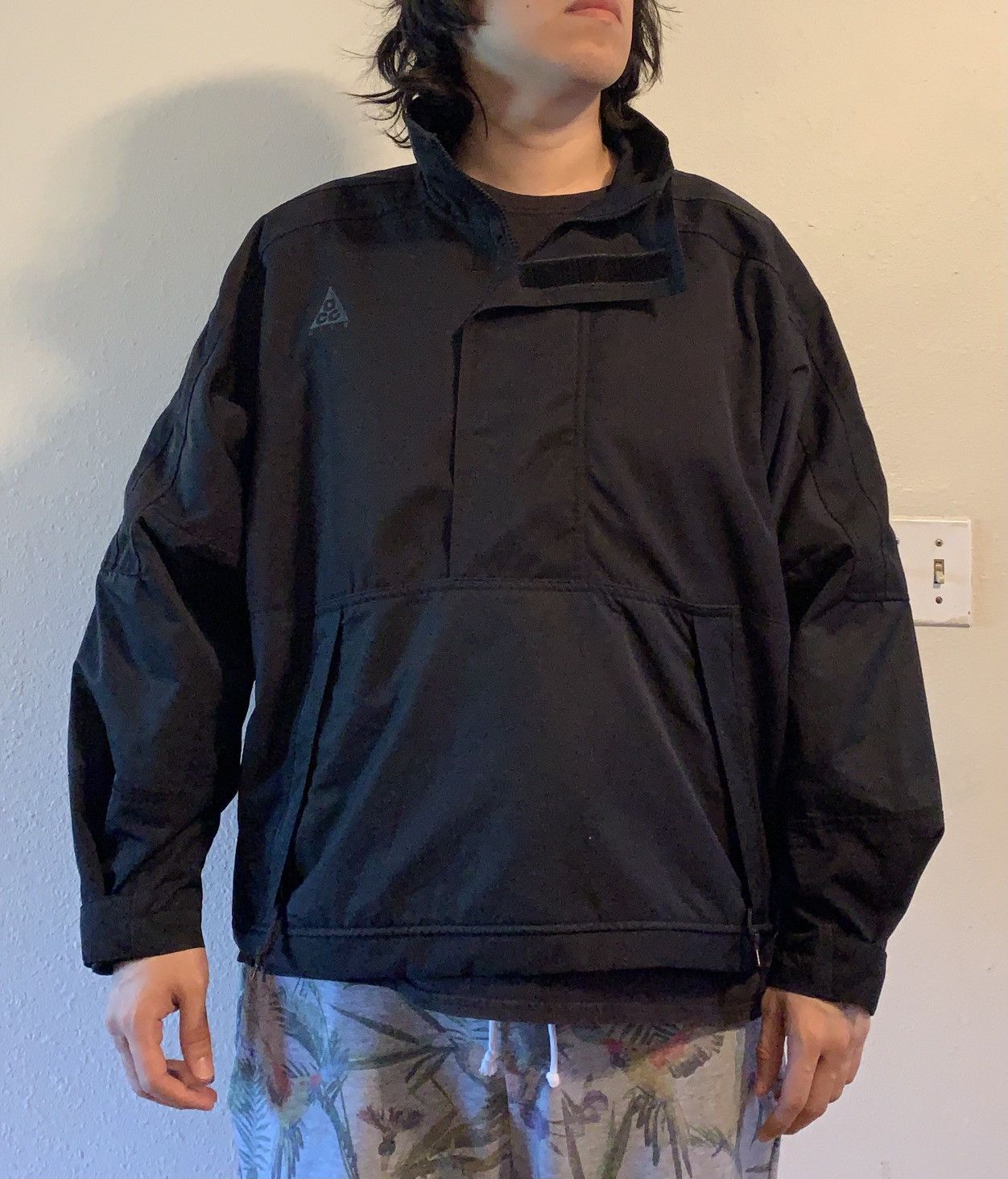 Nike ACG Nike Jacket Black Half Zip Size US XL / EU 56 / 4 - 4 Thumbnail