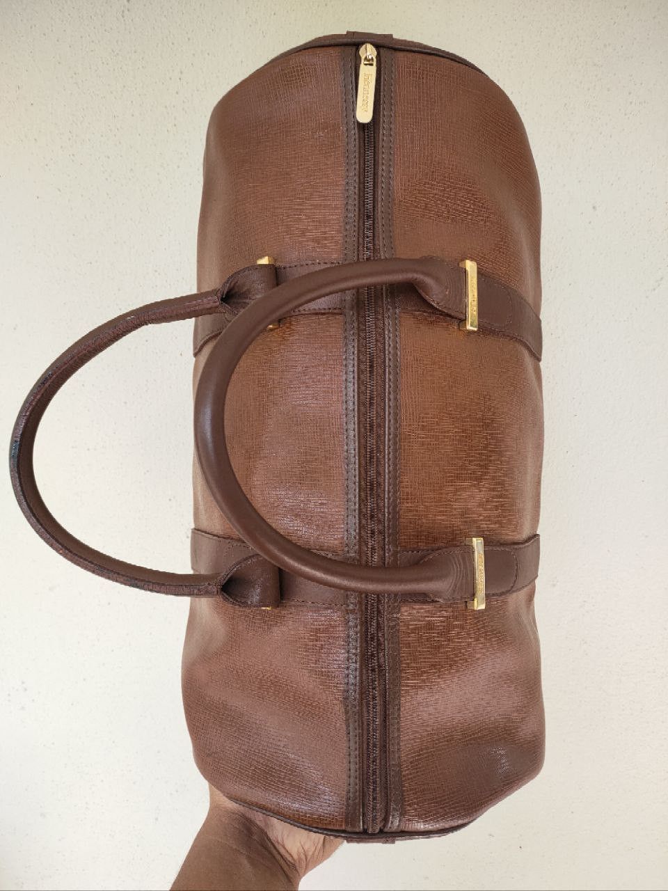 Branded Leather Vintage Leather Travel Bag Size ONE SIZE - 2 Thumbnail