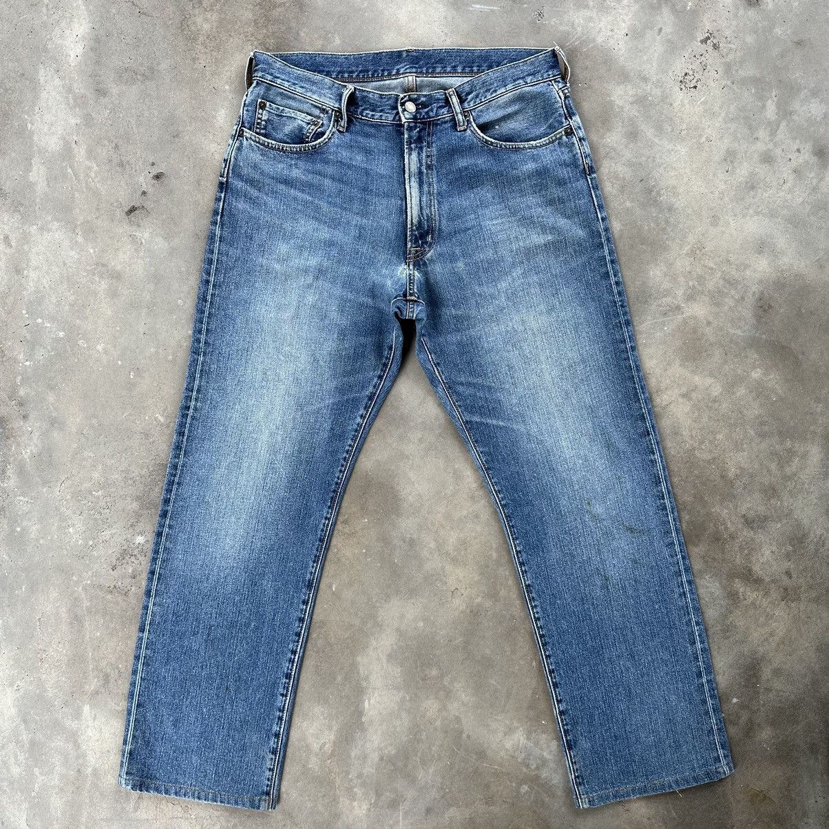 Japanese Brand Vintage Japanese Distressed Denim Jeans Pants Size US 34 / EU 50 - 1 Thumbnail