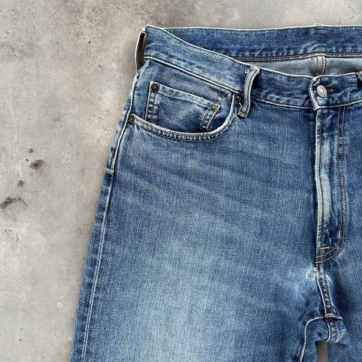 Japanese Brand Vintage Japanese Distressed Denim Jeans Pants Size US 34 / EU 50 - 4 Thumbnail