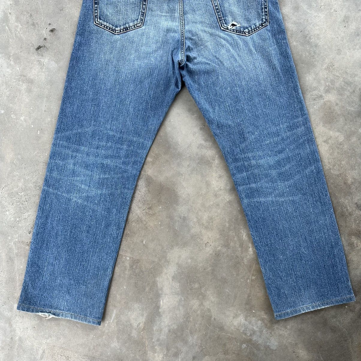 Japanese Brand Vintage Japanese Distressed Denim Jeans Pants Size US 34 / EU 50 - 10 Thumbnail