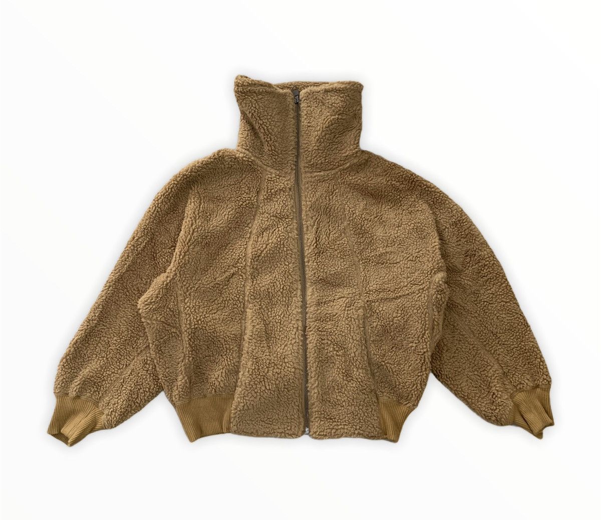 Lemaire × Uniqlo Uniqlo x Lemaire Fleece Turtleneck Zipper Jacket Size XL / US 12-14 / IT 48-50 - 3 Thumbnail