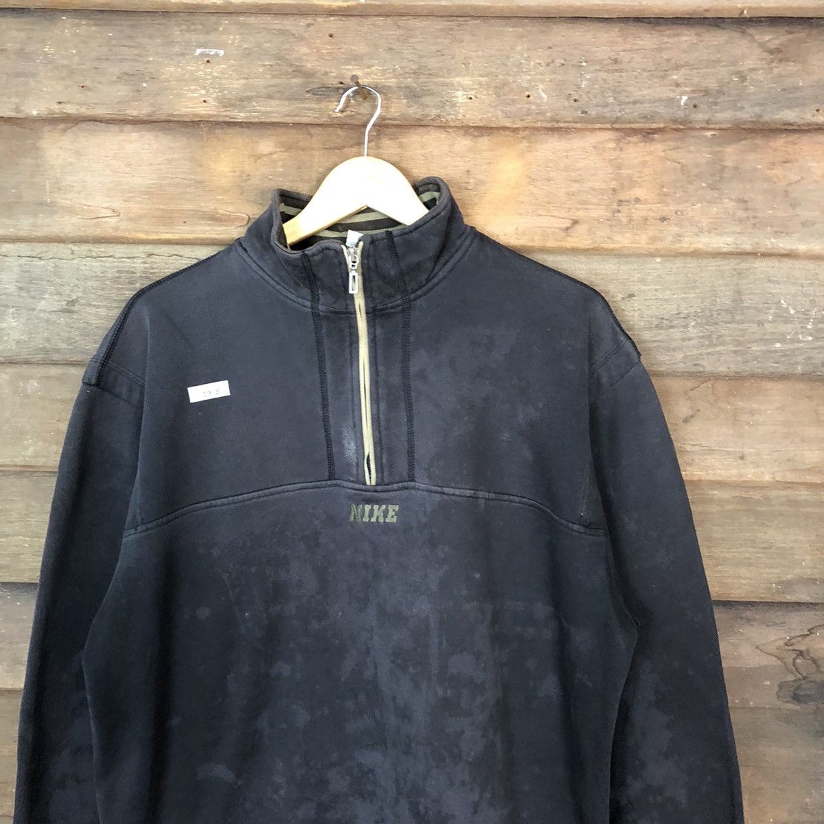 Faded Glory × Nike × Vintage Nike Black Faded Sweatshirt vintage #071B Size US L / EU 52-54 / 3 - 2 Thumbnail