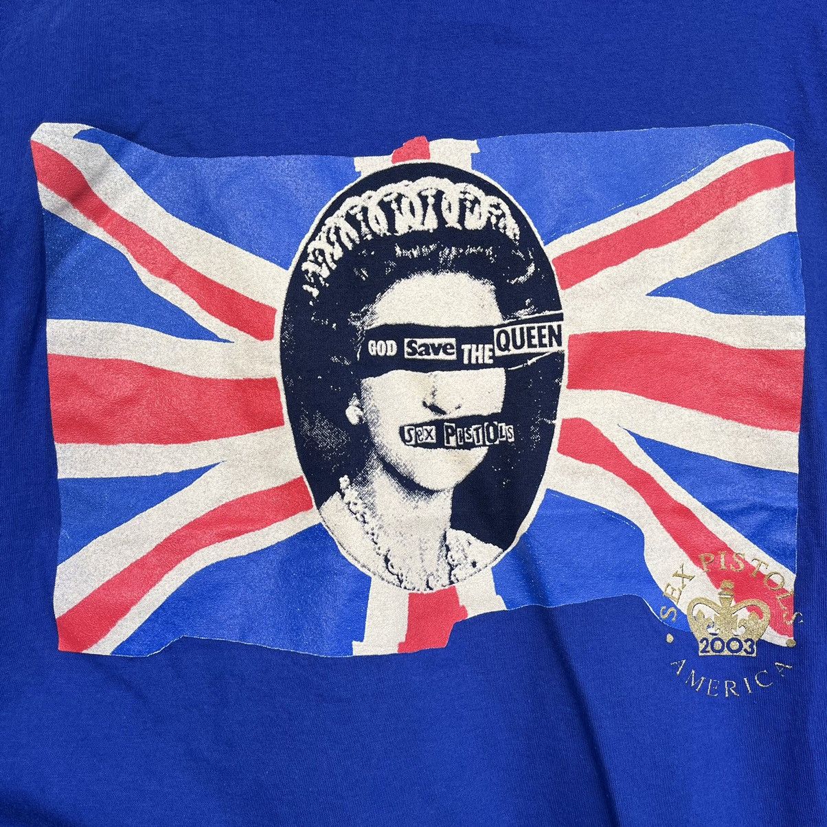 Band Tees × Vintage Vintage Sex Pistols God Save The Queen 2003 America Size US L / EU 52-54 / 3 - 19 Thumbnail
