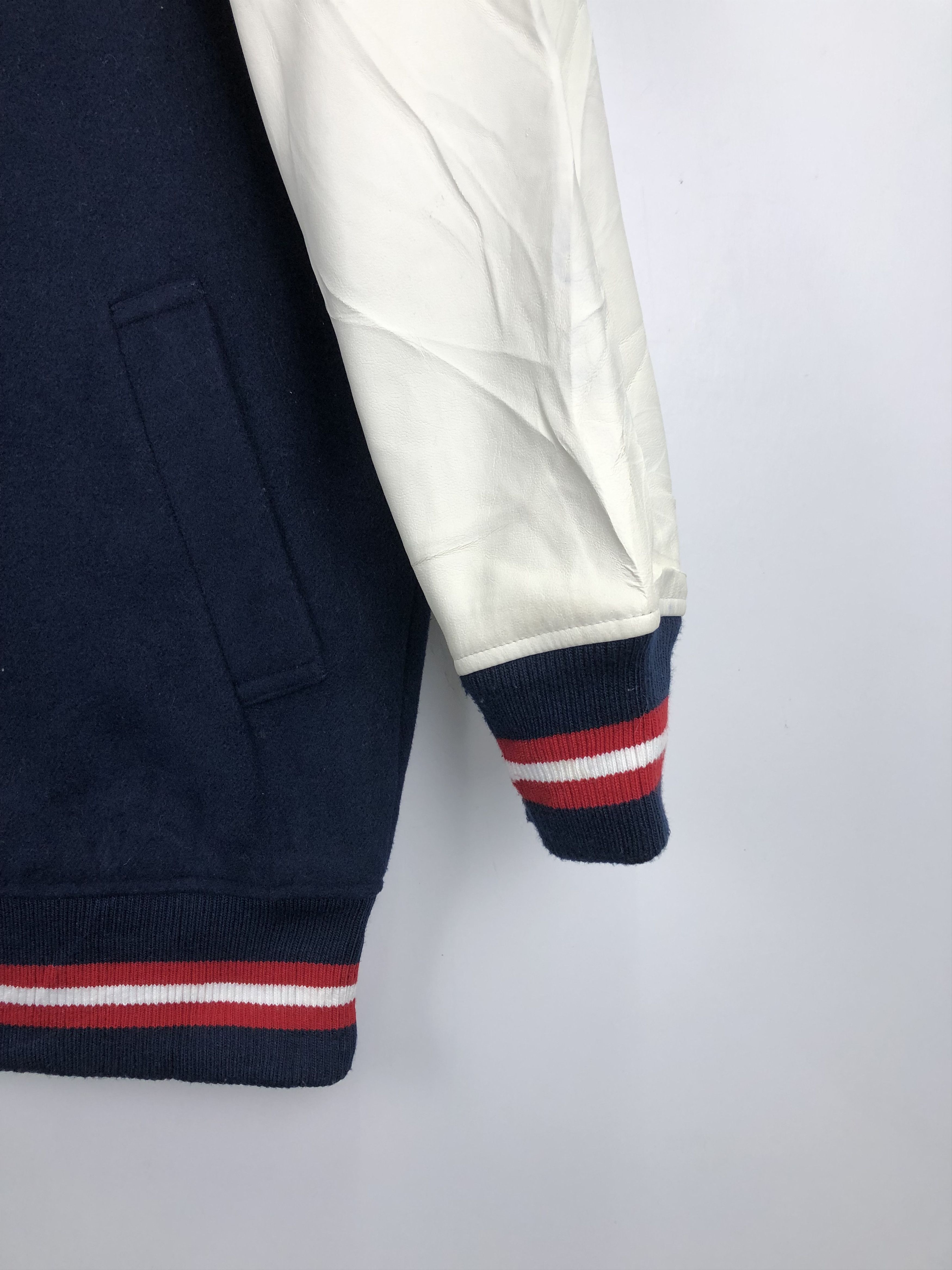 Japanese Brand Vintage Japanese Brand Browny Varsity jacket Leather V0400 Size US M / EU 48-50 / 2 - 9 Thumbnail