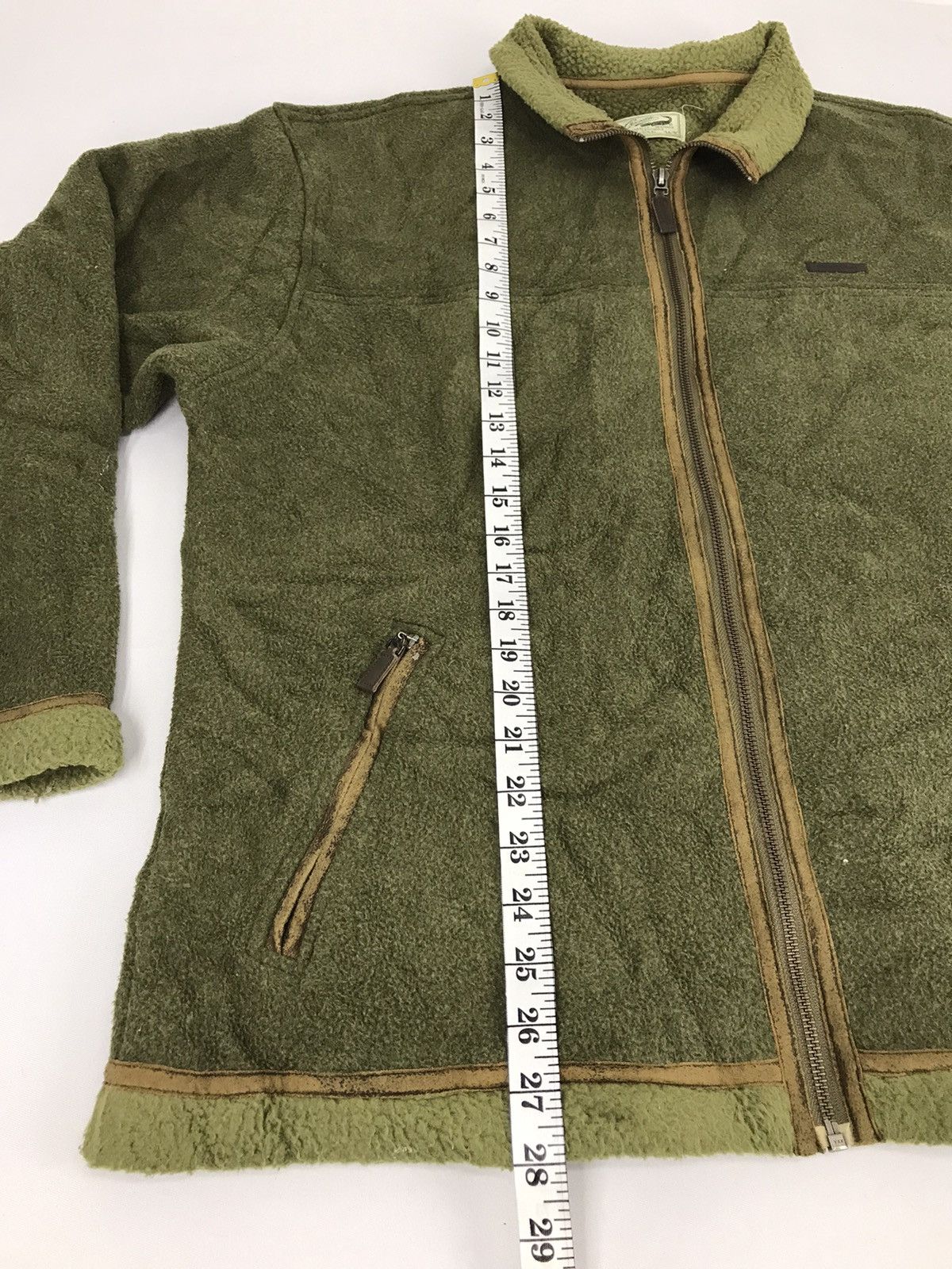 Japanese Brand Vintage Crocodile Fleece Sweatshirt Hoodies Jacket Size US L / EU 52-54 / 3 - 10 Thumbnail