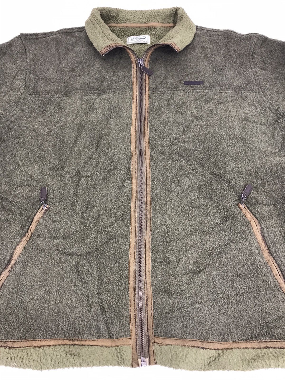 Japanese Brand Vintage Crocodile Fleece Sweatshirt Hoodies Jacket Size US L / EU 52-54 / 3 - 2 Thumbnail