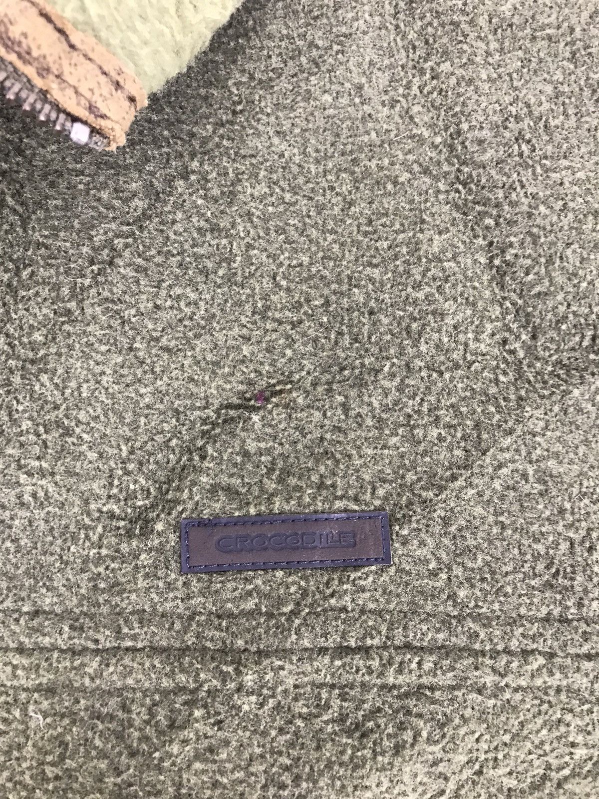 Japanese Brand Vintage Crocodile Fleece Sweatshirt Hoodies Jacket Size US L / EU 52-54 / 3 - 12 Thumbnail