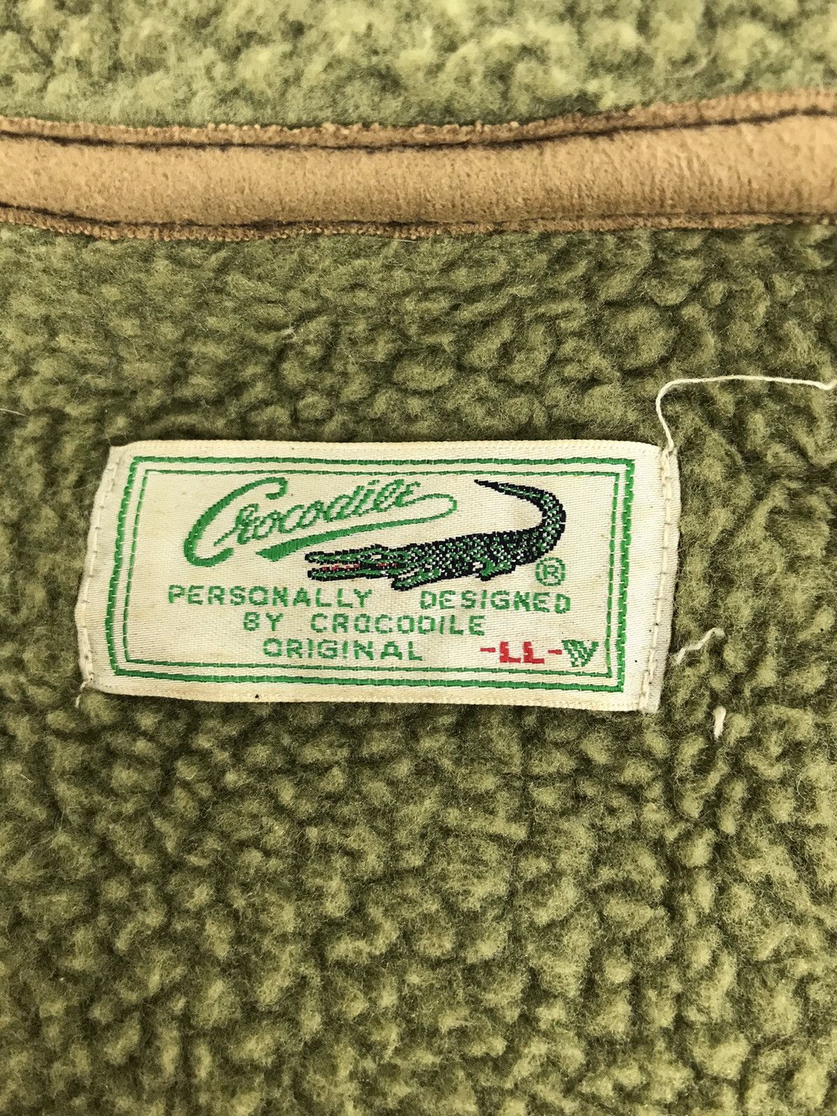 Japanese Brand Vintage Crocodile Fleece Sweatshirt Hoodies Jacket Size US L / EU 52-54 / 3 - 4 Thumbnail