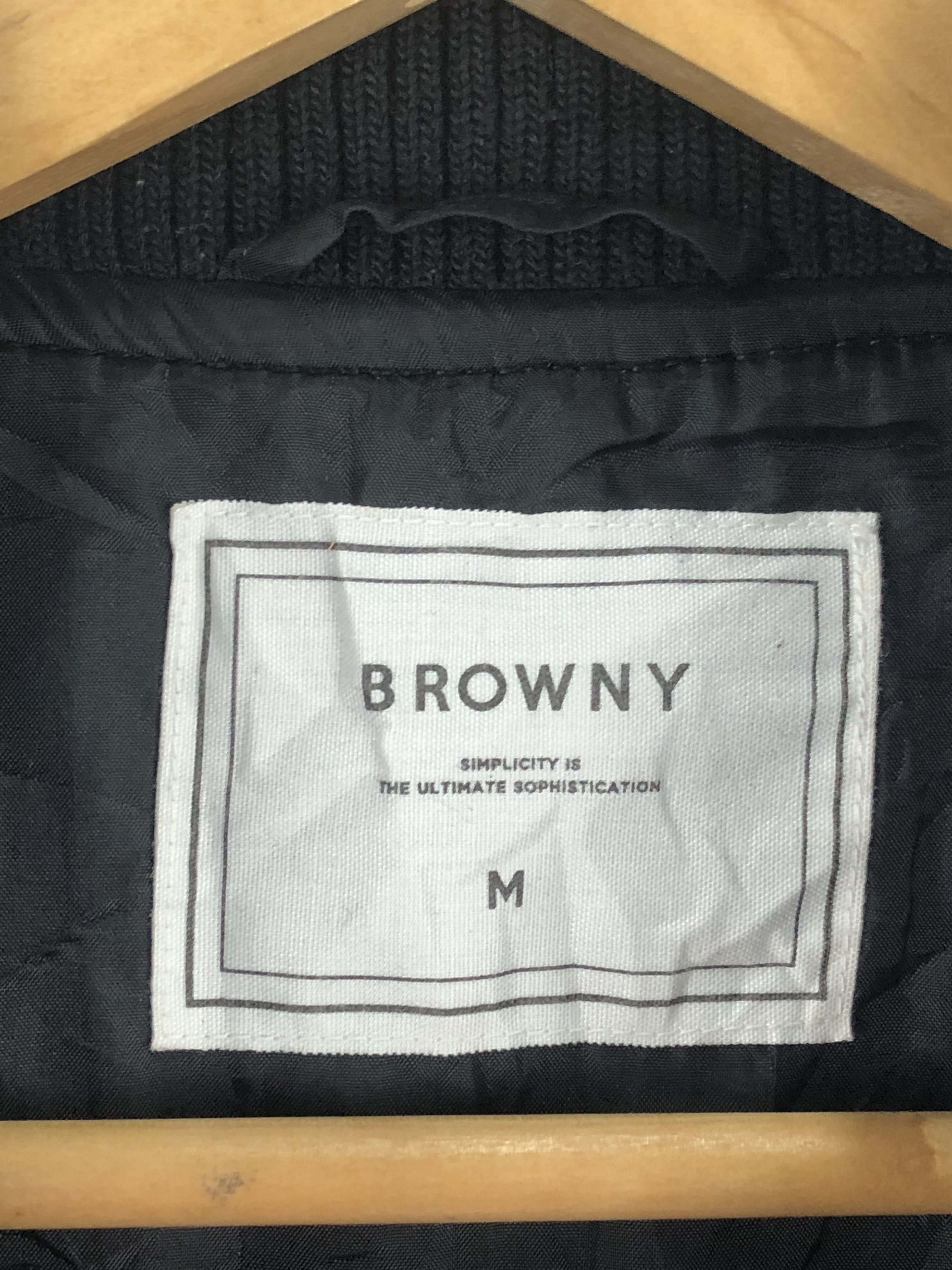 Vintage Vintage Japanese Brand Browny Sleeve Leather Varsity V0404 Size US M / EU 48-50 / 2 - 3 Thumbnail