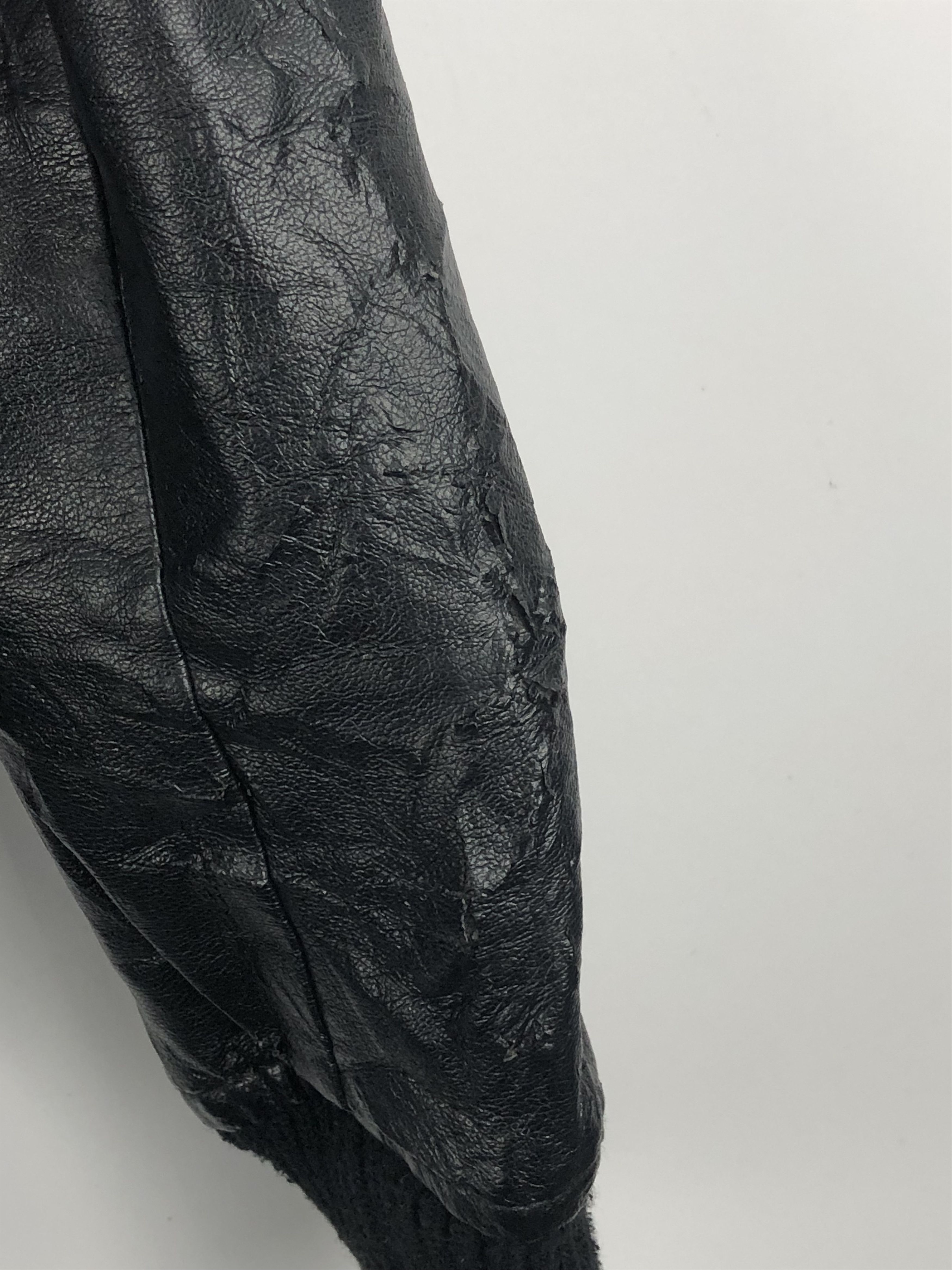 Vintage Vintage Japanese Brand Browny Sleeve Leather Varsity V0404 Size US M / EU 48-50 / 2 - 11 Thumbnail