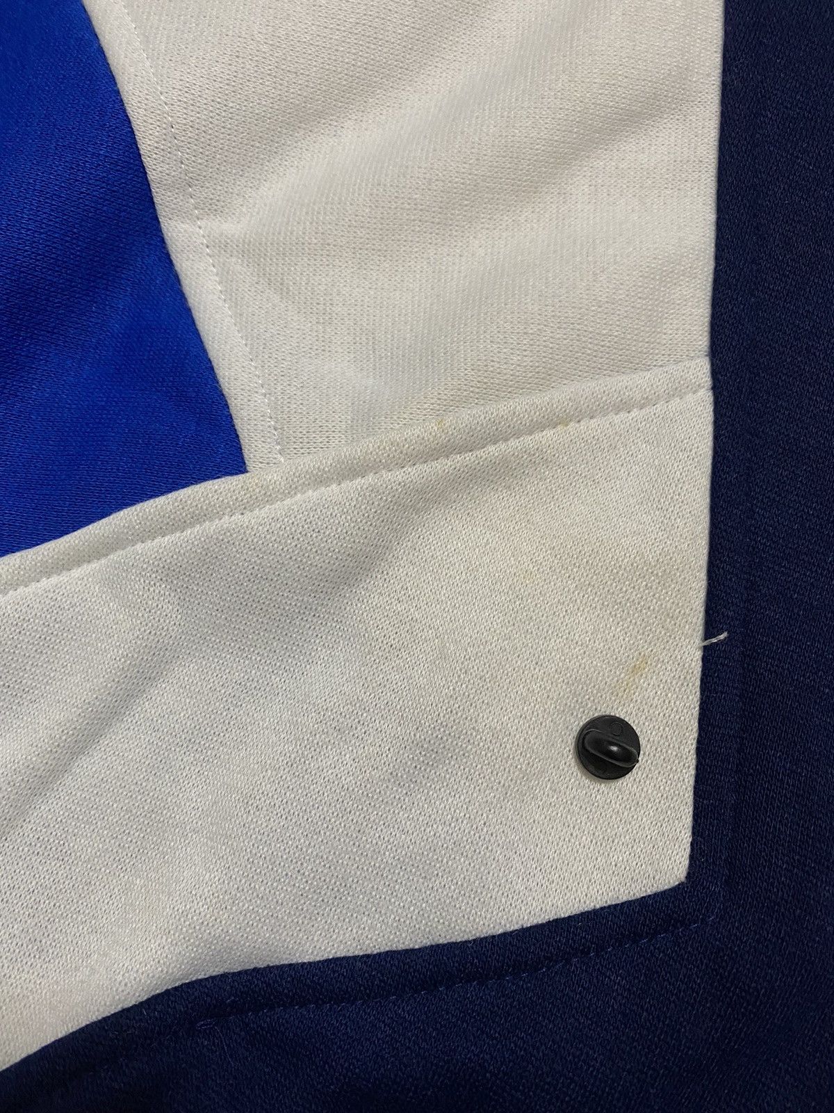Nike × Vintage Vintage 1980’s Black/Blue Nike Full Sweatsuit DSWT Size US L / EU 52-54 / 3 - 10 Thumbnail