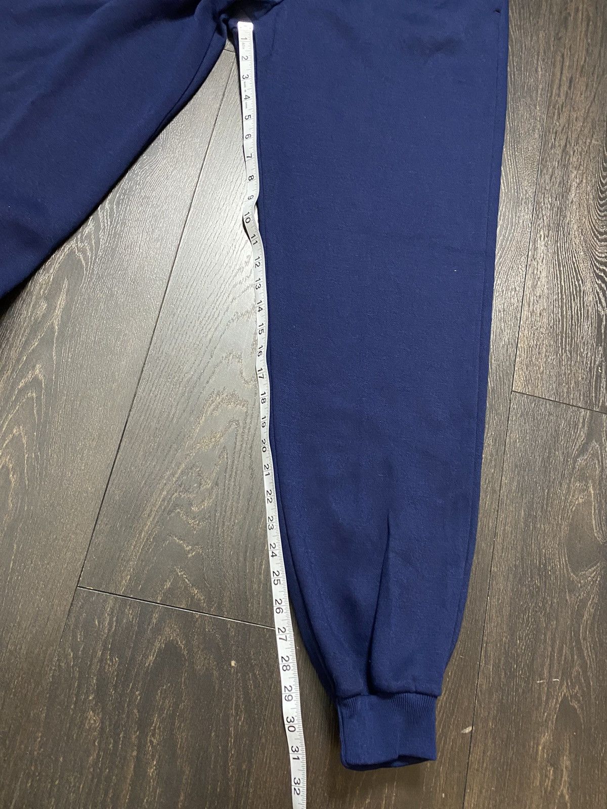 Nike × Vintage Vintage 1980’s Black/Blue Nike Full Sweatsuit DSWT Size US L / EU 52-54 / 3 - 17 Thumbnail