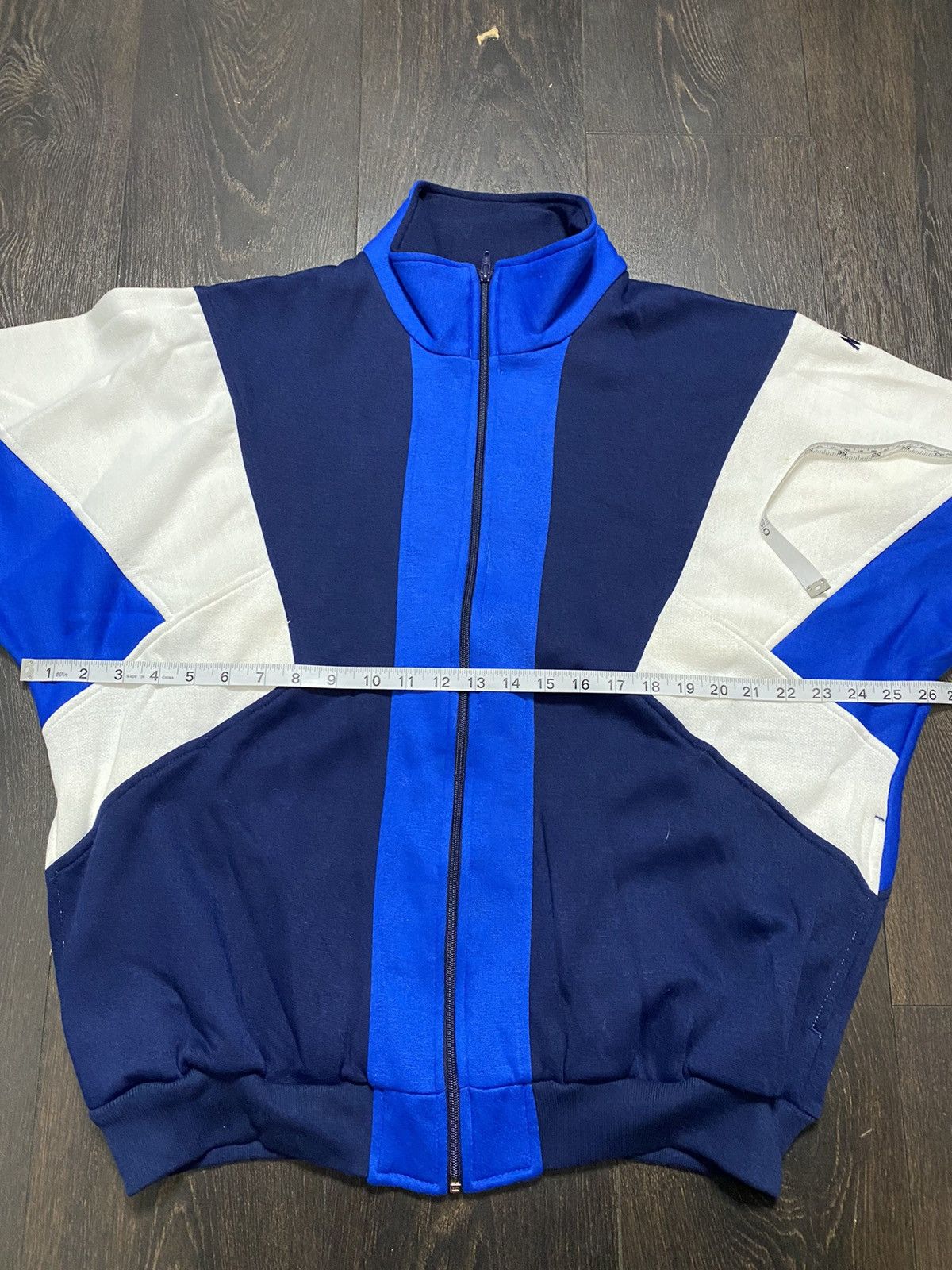 Nike × Vintage Vintage 1980’s Black/Blue Nike Full Sweatsuit DSWT Size US L / EU 52-54 / 3 - 12 Thumbnail