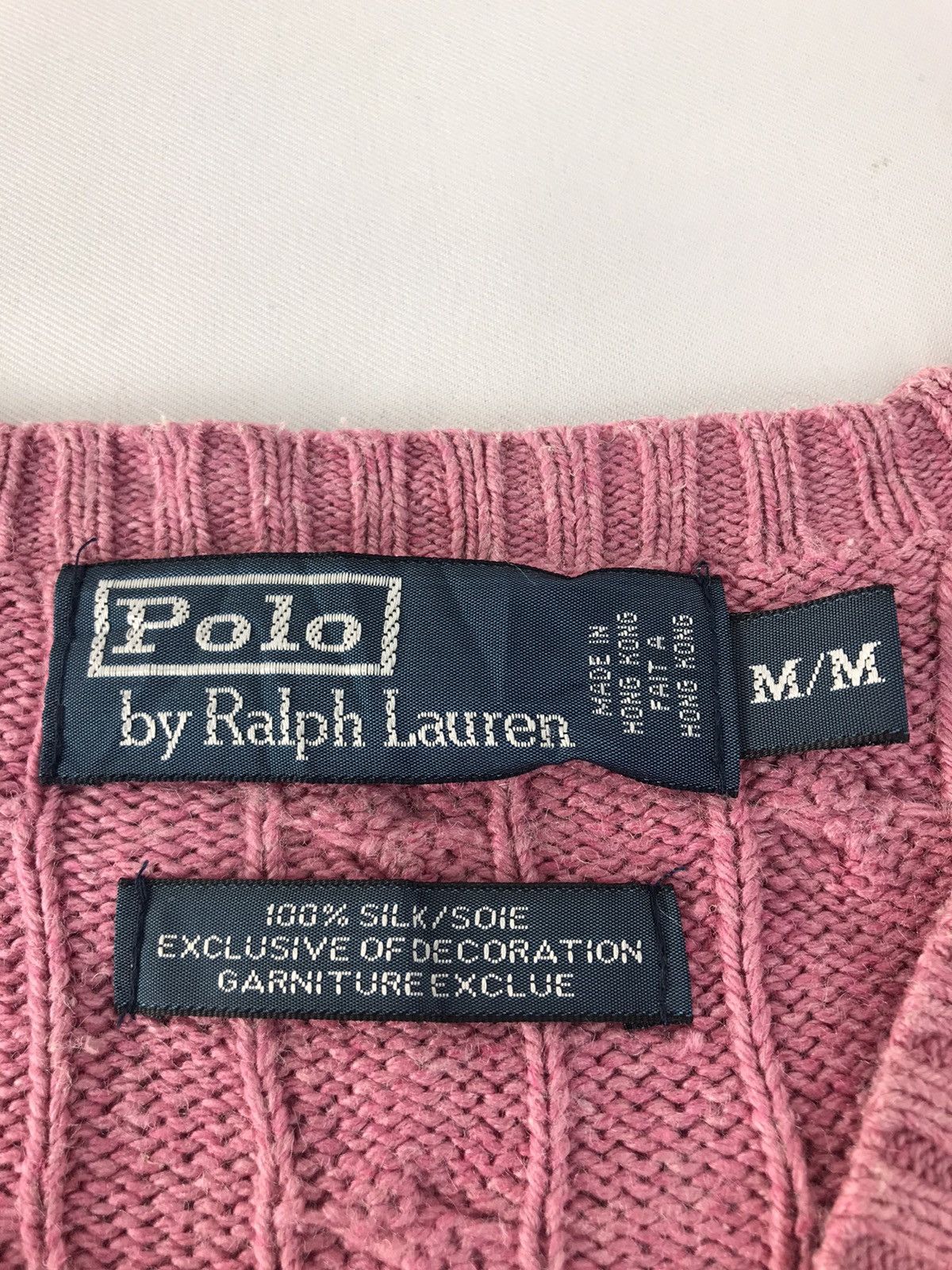 Polo Ralph Lauren × Vintage 90s Polo By Ralph Lauren Knit Wear Luxury Classic Style Size M / US 6-8 / IT 42-44 - 3 Thumbnail