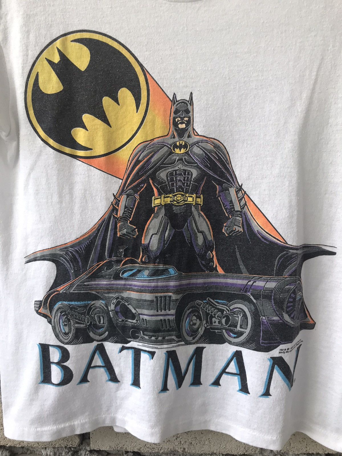 DC Comics × Vintage Vintage 90s Movie Batman Big Printed Size US XXS / EU 40 - 2 Thumbnail