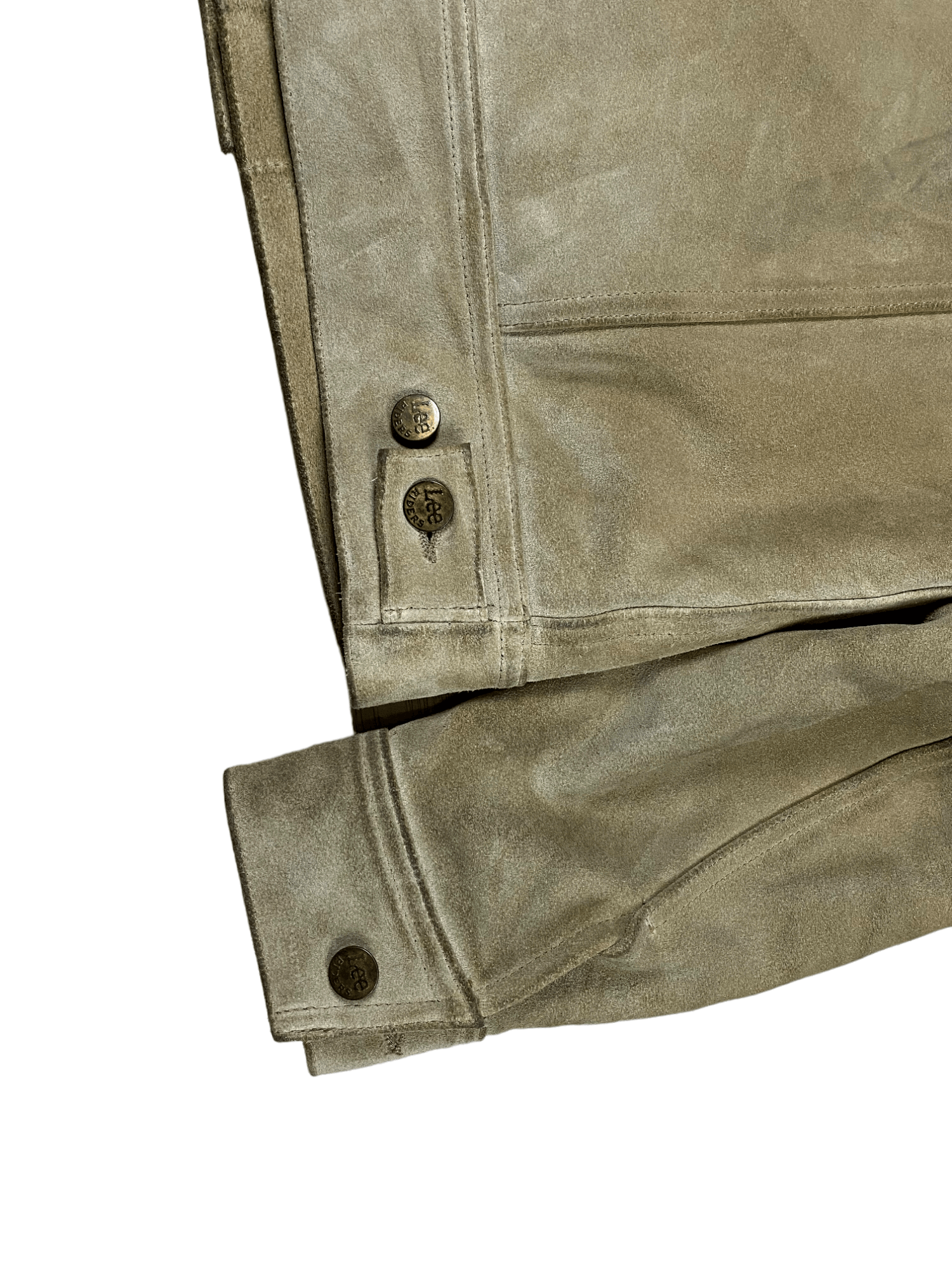 Lee × Vintage Vintage LEE Storm Rider Suede Leather Sherpa Size US S / EU 44-46 / 1 - 4 Thumbnail