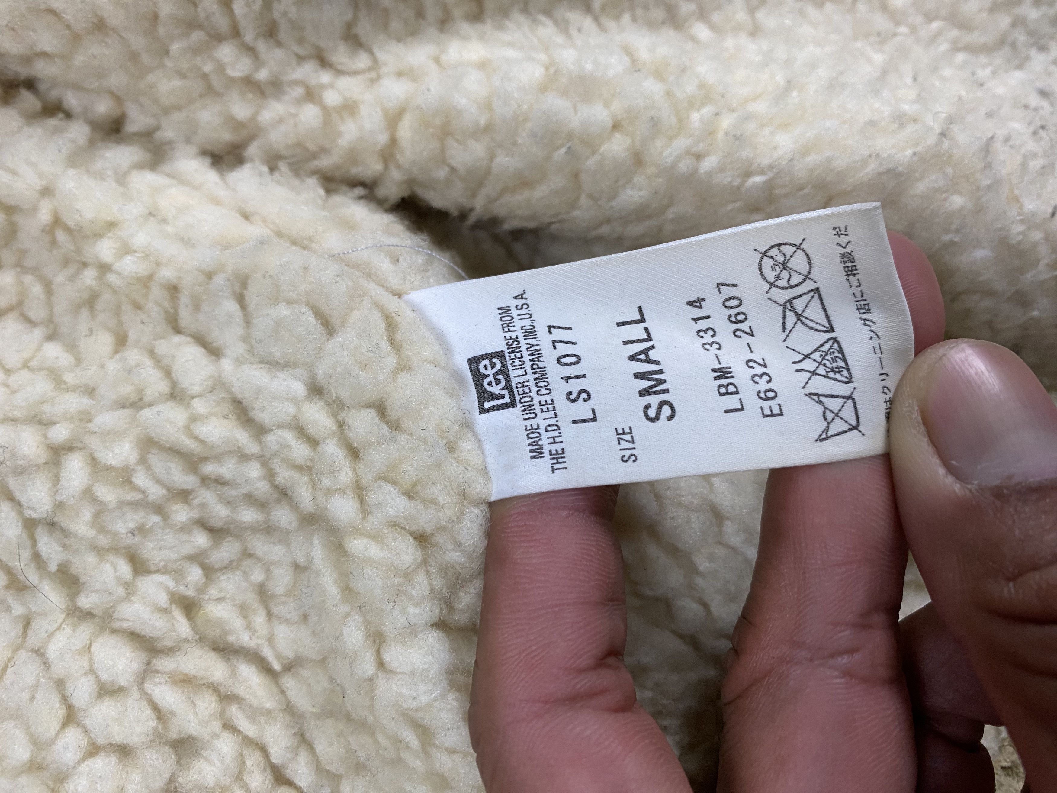 Lee × Vintage Vintage LEE Storm Rider Suede Leather Sherpa Size US S / EU 44-46 / 1 - 11 Thumbnail