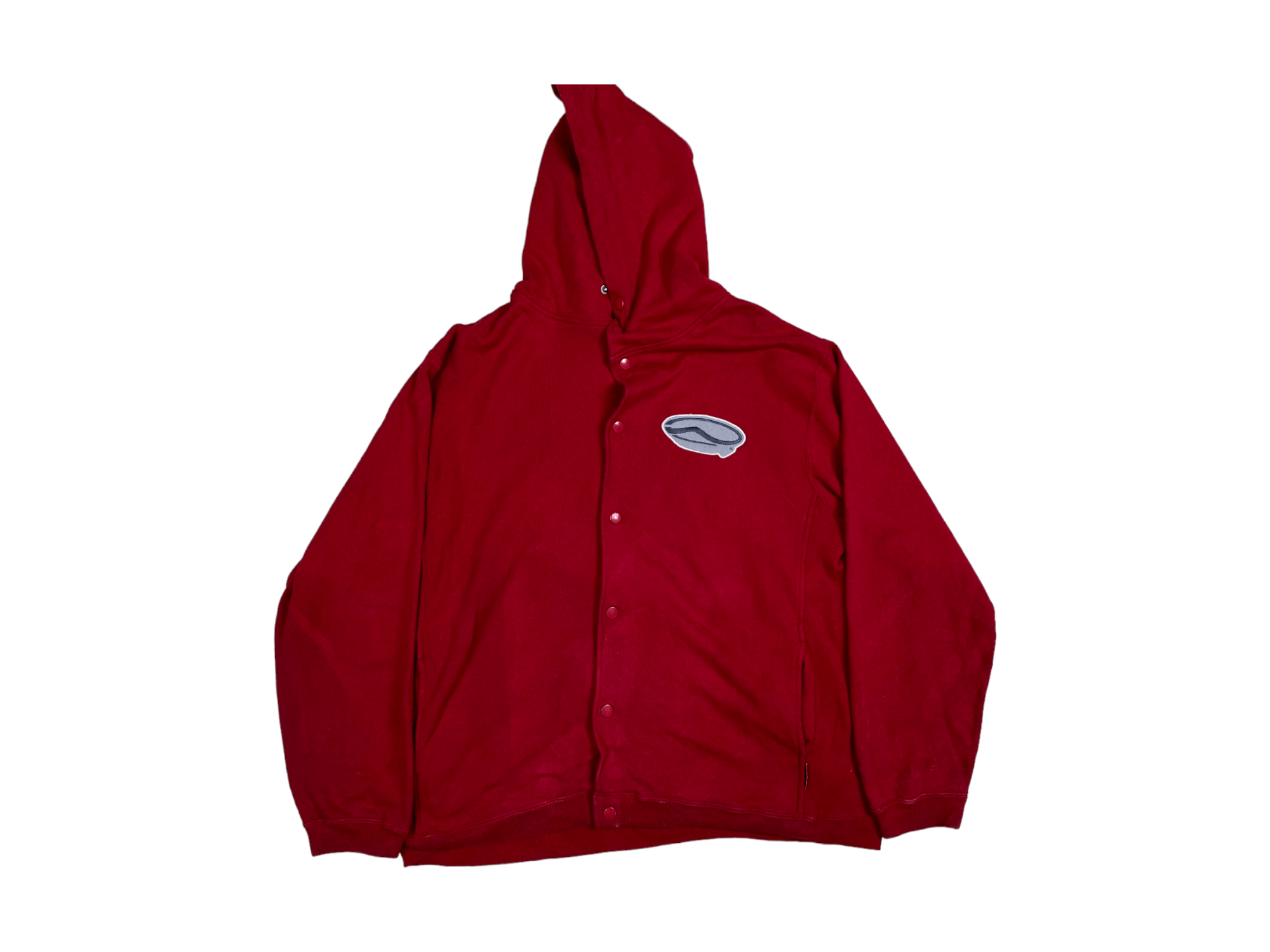 Vans × Vintage Vans Hoodie Button Varsity Style Big Logo Size US L / EU 52-54 / 3 - 2 Thumbnail