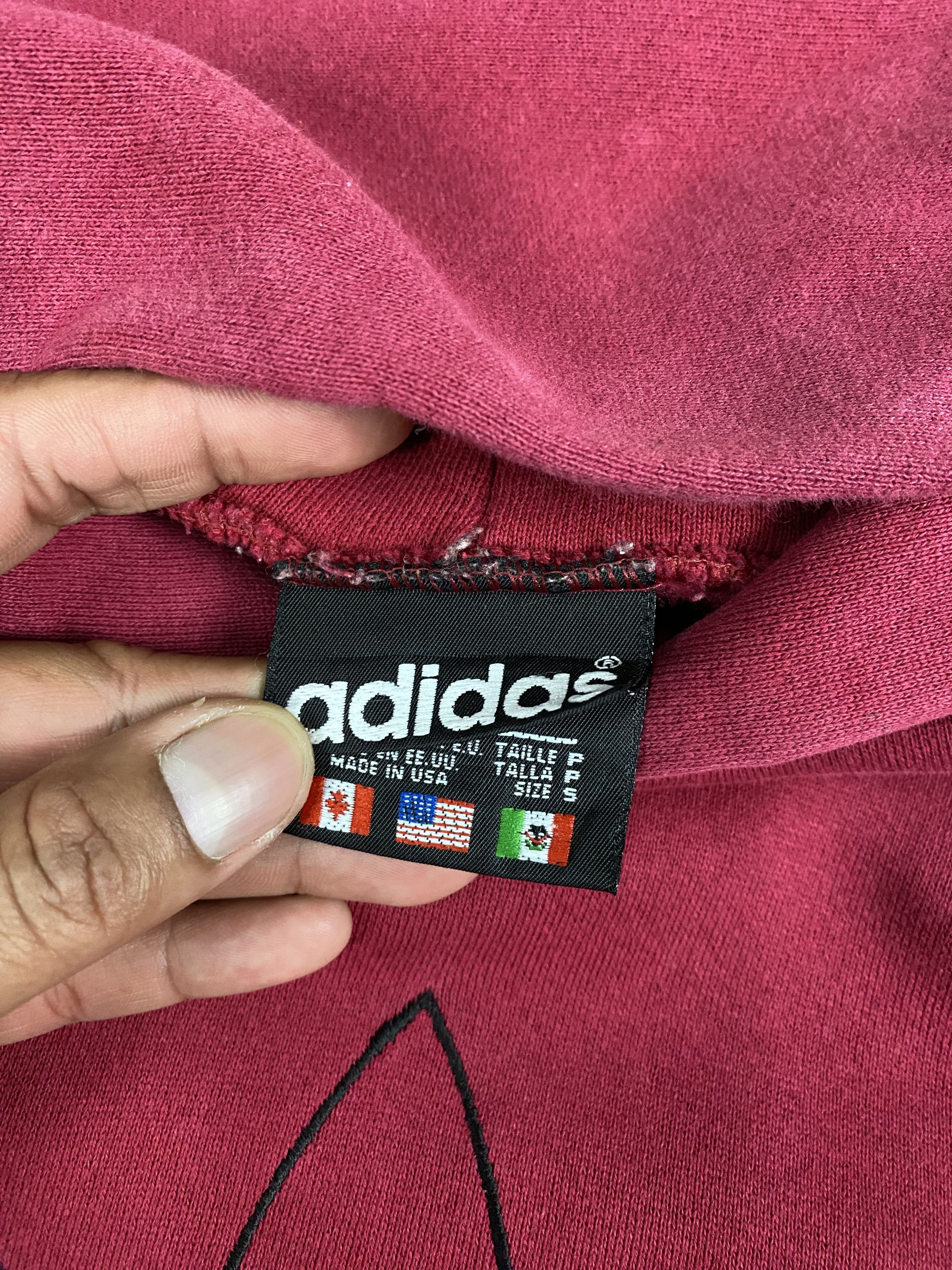 Adidas × Vintage Vintage Adidas Big Logo Rare Size US L / EU 52-54 / 3 - 10 Thumbnail