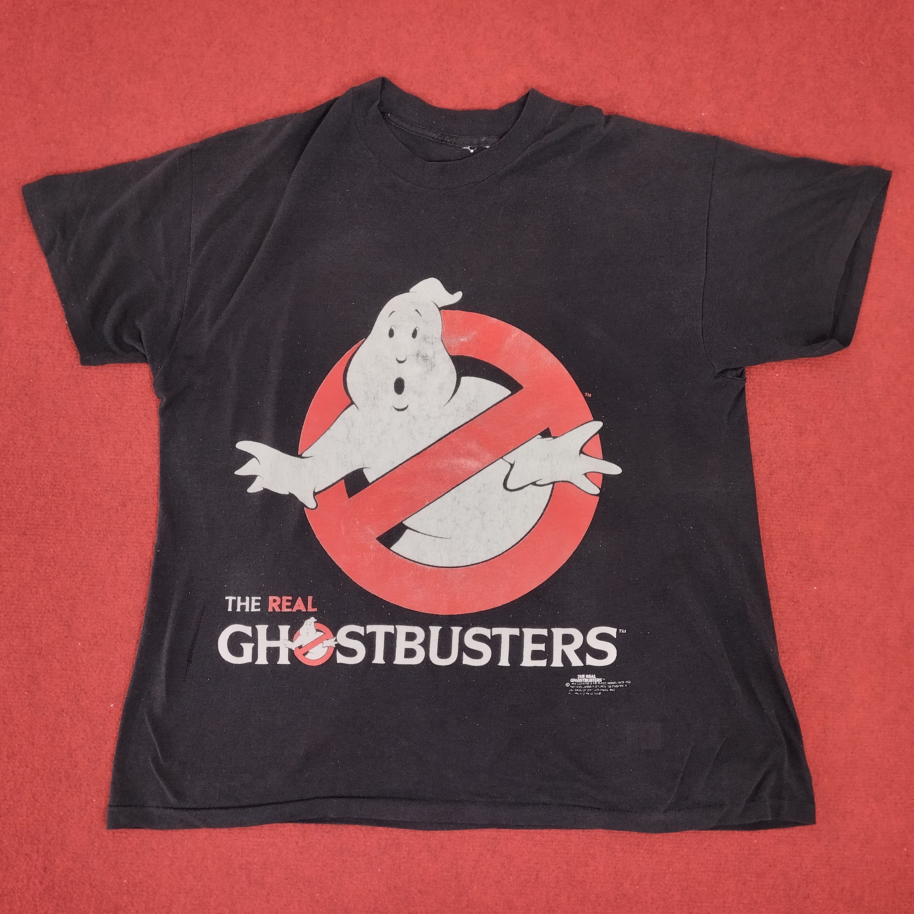 Vintage Ghostbusters Movie Print Character Design Vintage Tshirt Size US XL / EU 56 / 4 - 1 Thumbnail