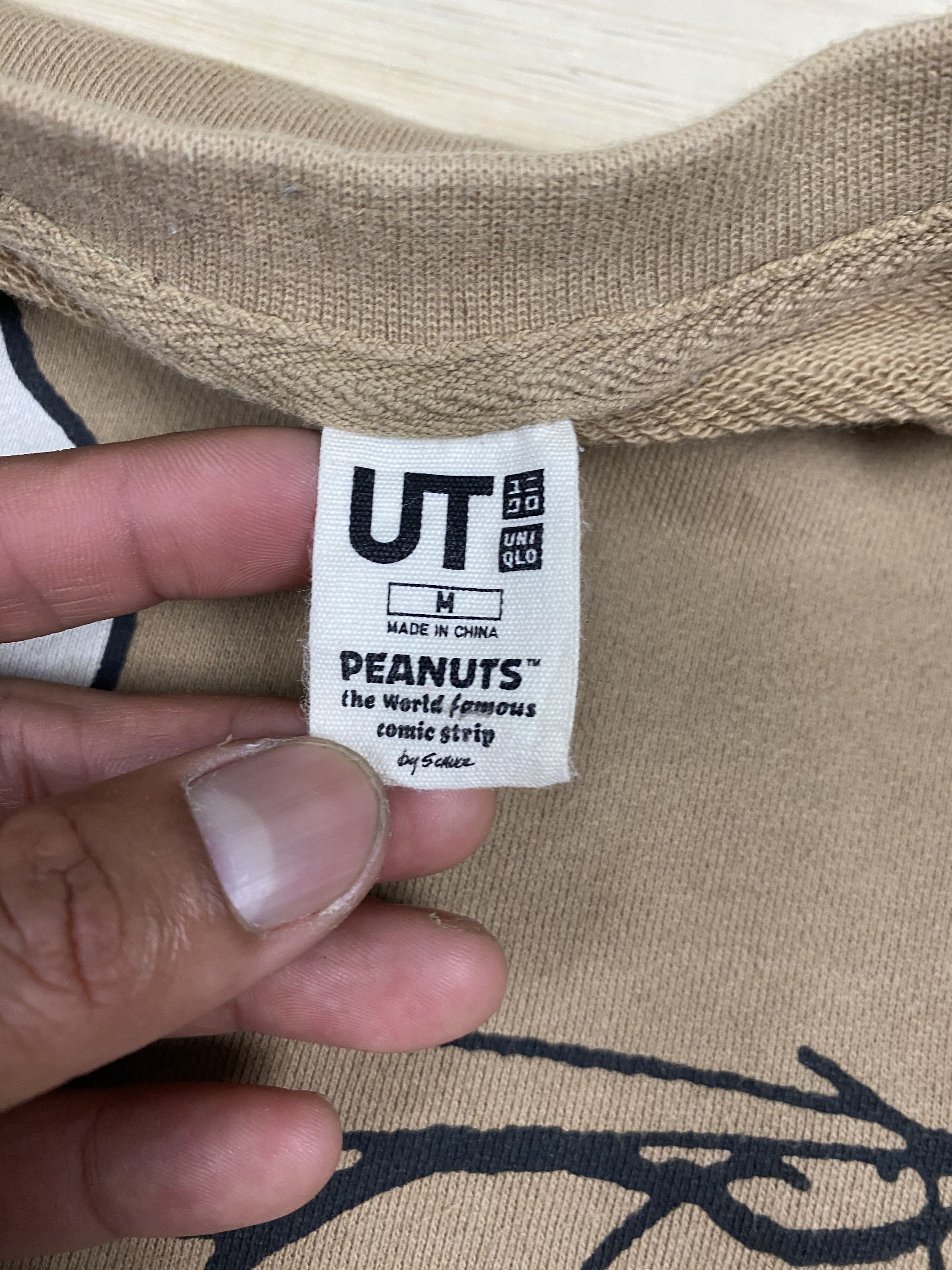 Peanuts × Uniqlo × Vintage Vintage Snoopy Peanuts Sweatshirt Size US M / EU 48-50 / 2 - 5 Thumbnail