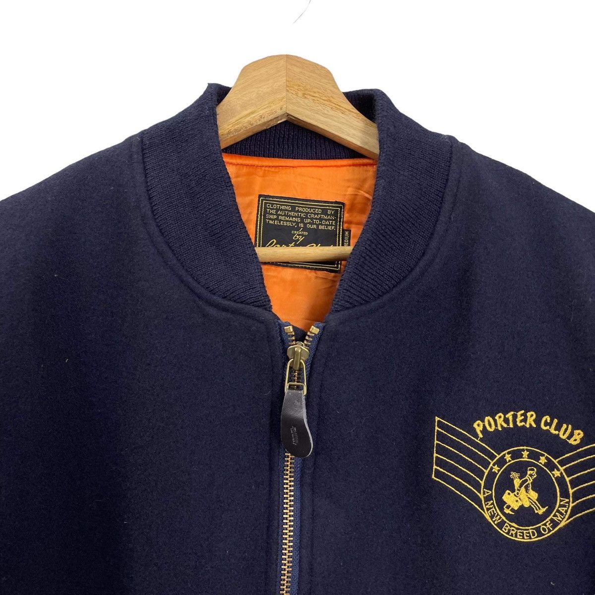 Porter Vintage Porter Club Bomber Jacket Size M Size US M / EU 48-50 / 2 - 4 Thumbnail