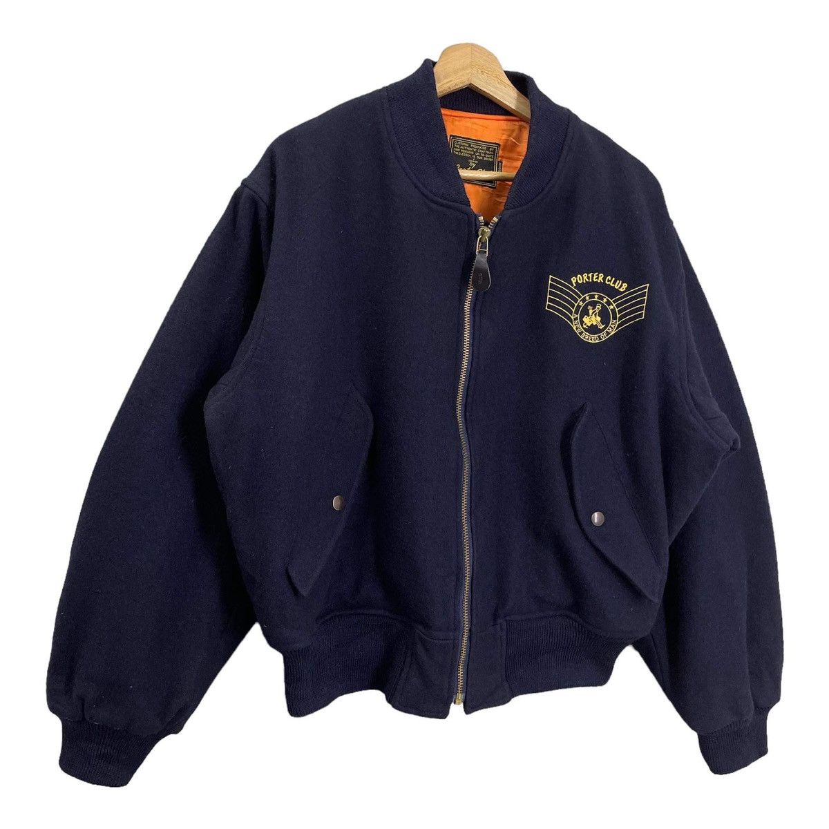 Porter Vintage Porter Club Bomber Jacket Size M Size US M / EU 48-50 / 2 - 2 Thumbnail