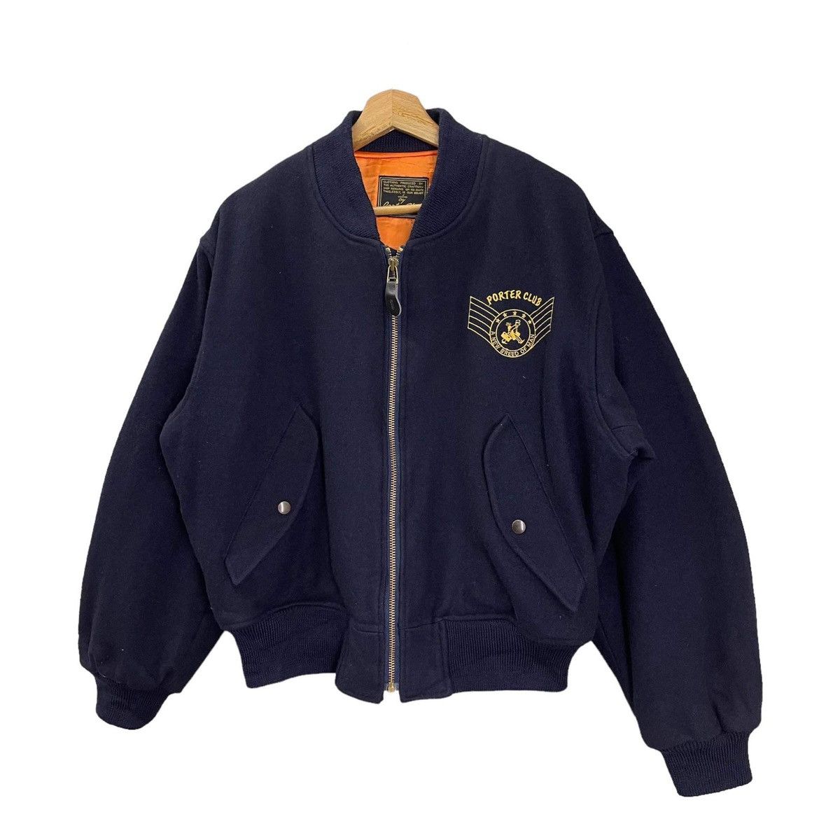 Porter Vintage Porter Club Bomber Jacket Size M Size US M / EU 48-50 / 2 - 3 Thumbnail