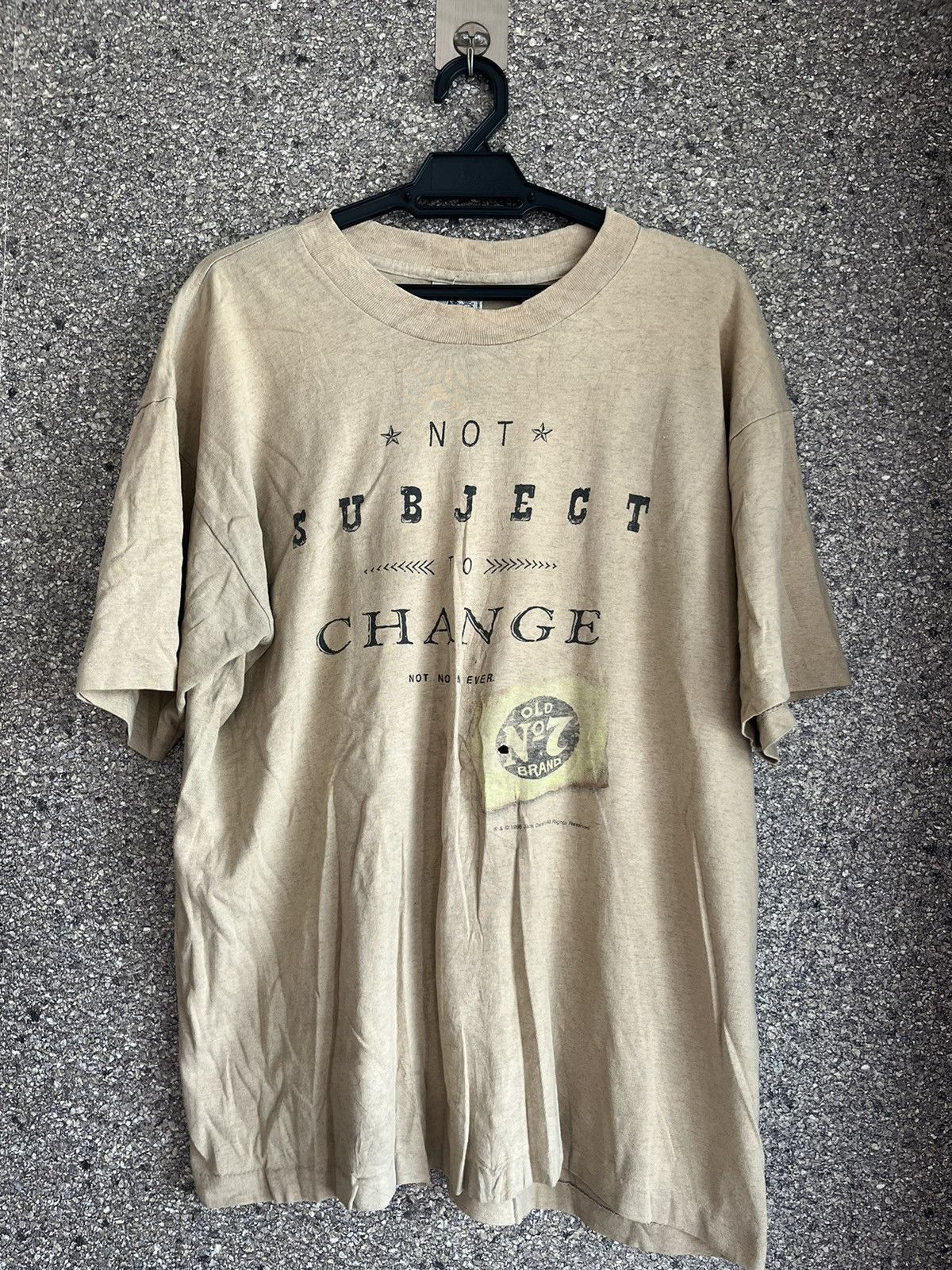 image of Vintage Not Subject Ft59 in Brown, Men's (Size Large)