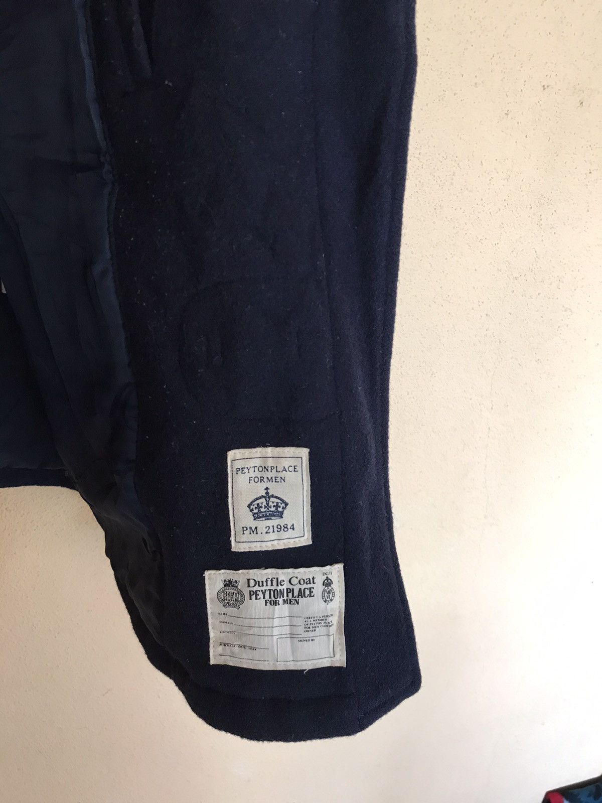 PPFM × Seditionaries RARE PPFM PEYTON PLACE FOR MEN BIG LOGO SPELLOUT JACKET Size US L / EU 52-54 / 3 - 12 Thumbnail