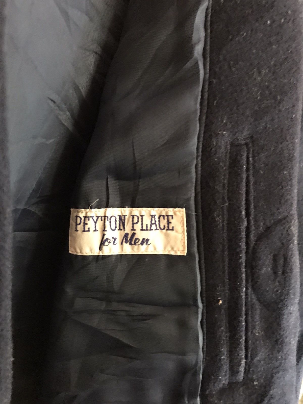 PPFM × Seditionaries RARE PPFM PEYTON PLACE FOR MEN BIG LOGO SPELLOUT JACKET Size US L / EU 52-54 / 3 - 11 Thumbnail