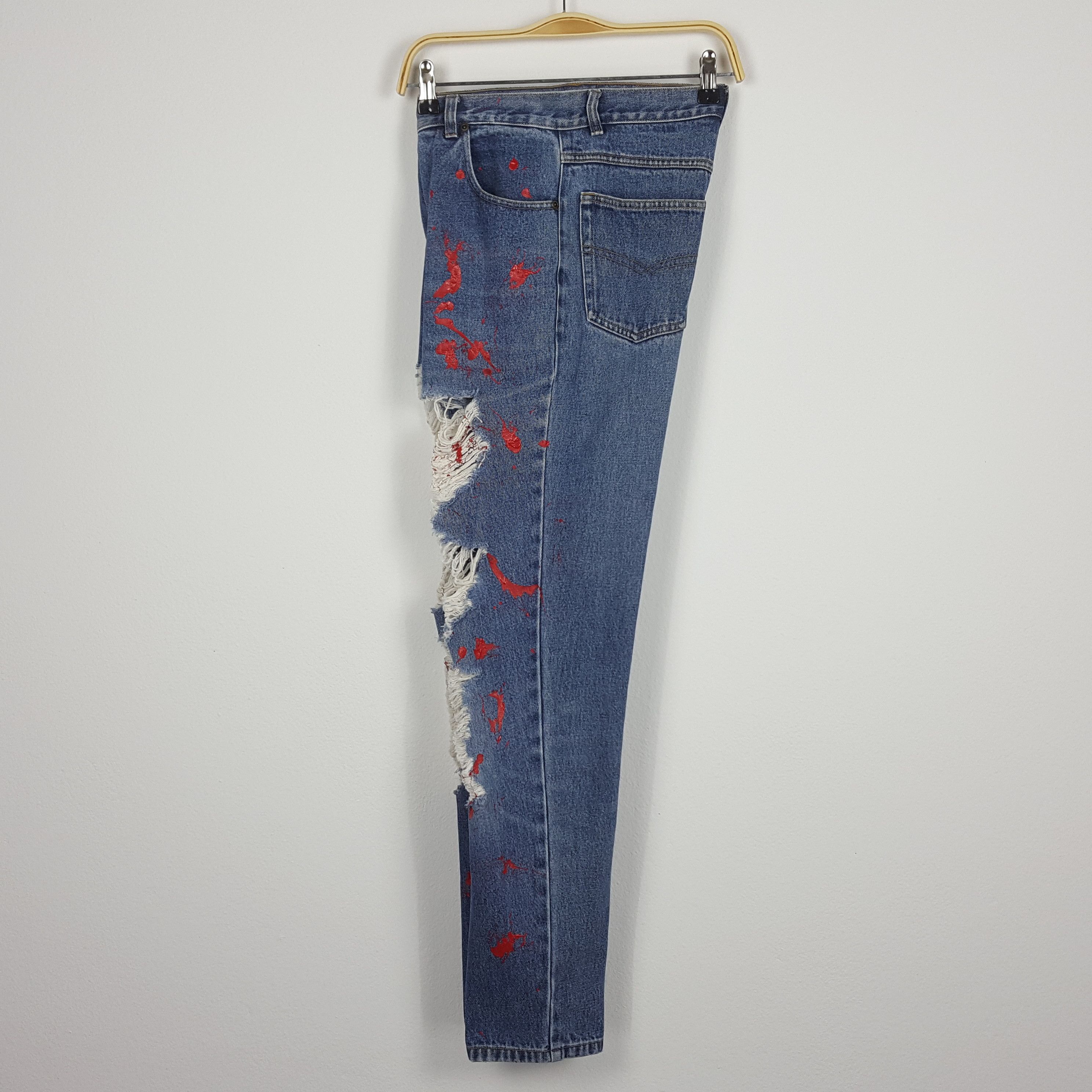 Japanese Brand Vintage BROOKER Japanese Brand Distressed Custom Jeans Size US 28 / EU 44 - 11 Thumbnail