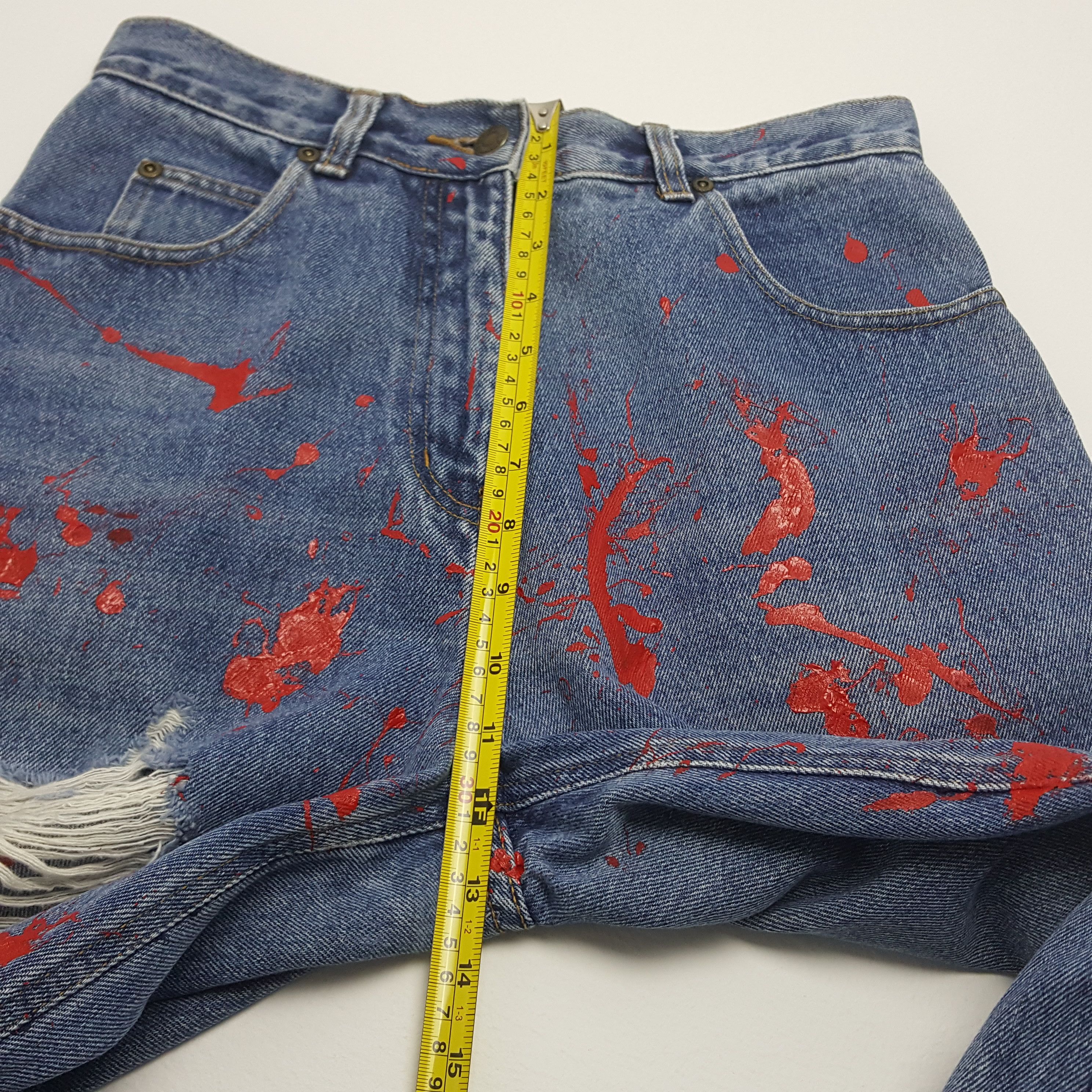 Japanese Brand Vintage BROOKER Japanese Brand Distressed Custom Jeans Size US 28 / EU 44 - 18 Thumbnail