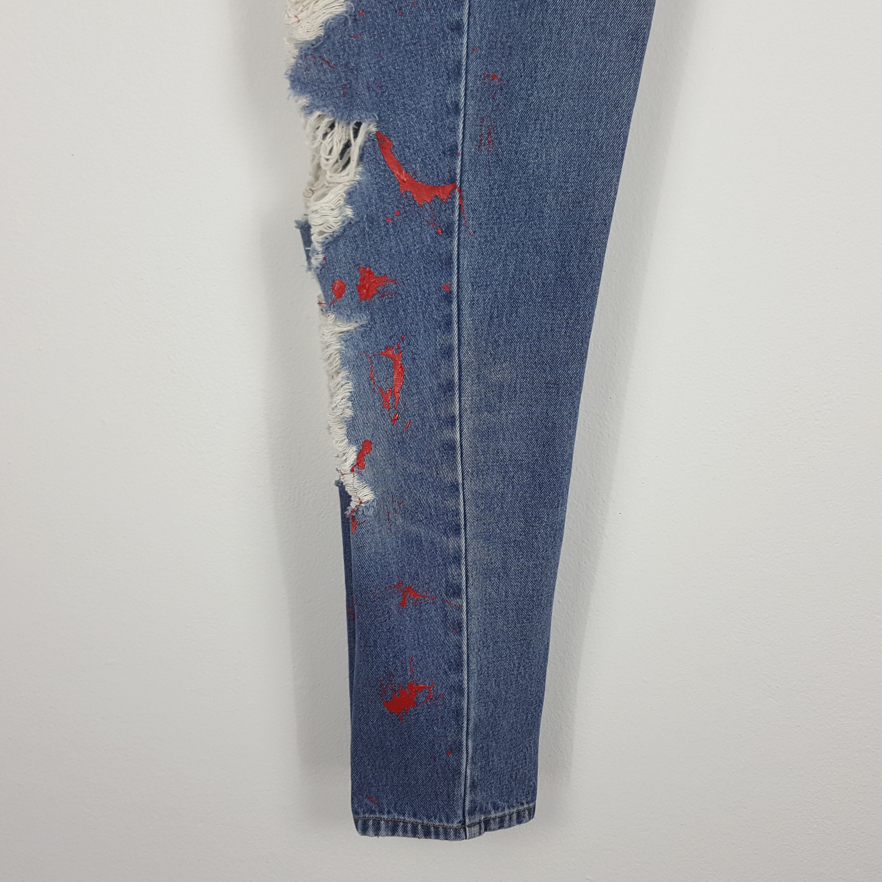 Japanese Brand Vintage BROOKER Japanese Brand Distressed Custom Jeans Size US 28 / EU 44 - 9 Thumbnail