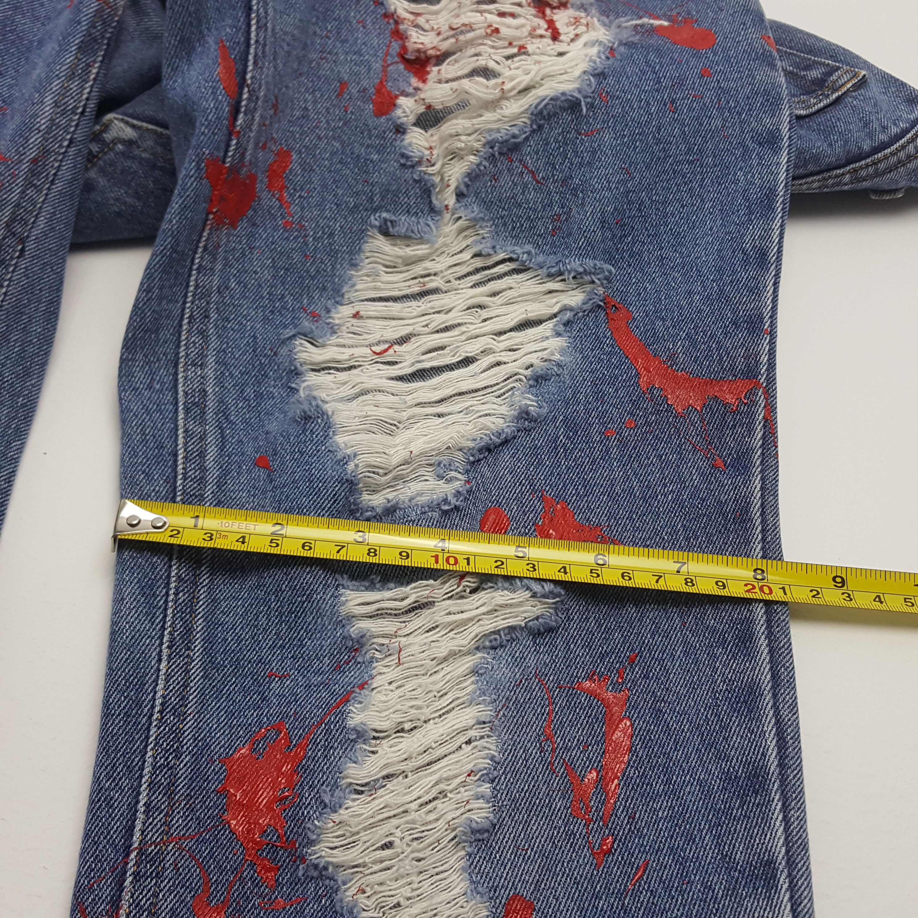 Japanese Brand Vintage BROOKER Japanese Brand Distressed Custom Jeans Size US 28 / EU 44 - 17 Thumbnail