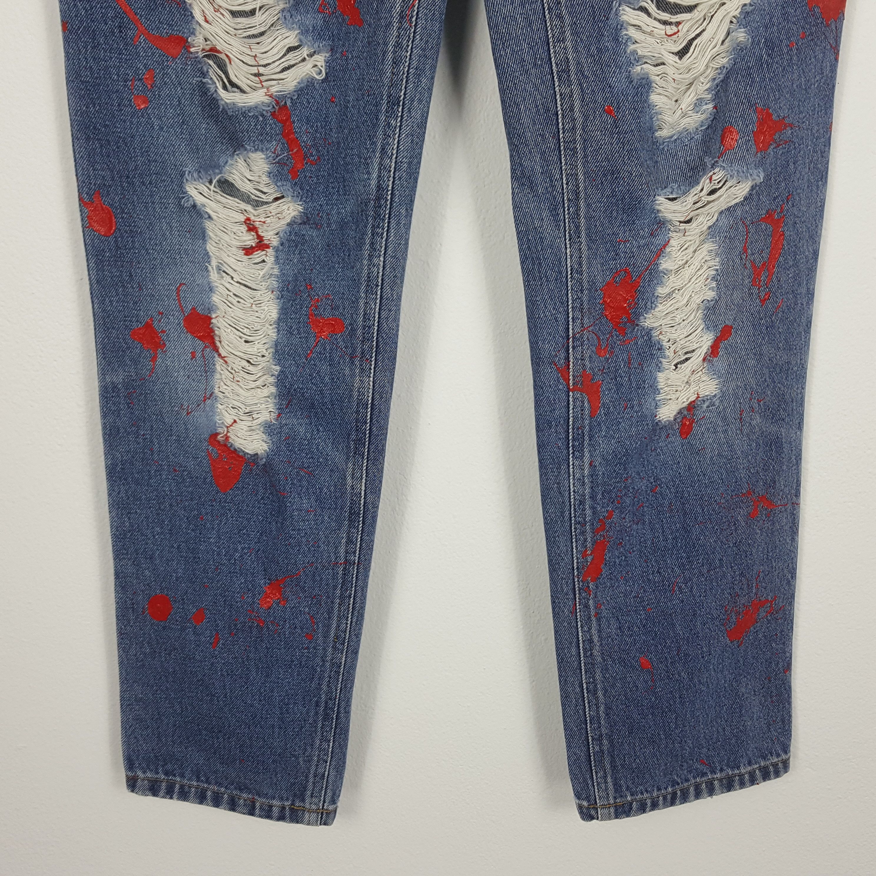 Japanese Brand Vintage BROOKER Japanese Brand Distressed Custom Jeans Size US 28 / EU 44 - 4 Thumbnail