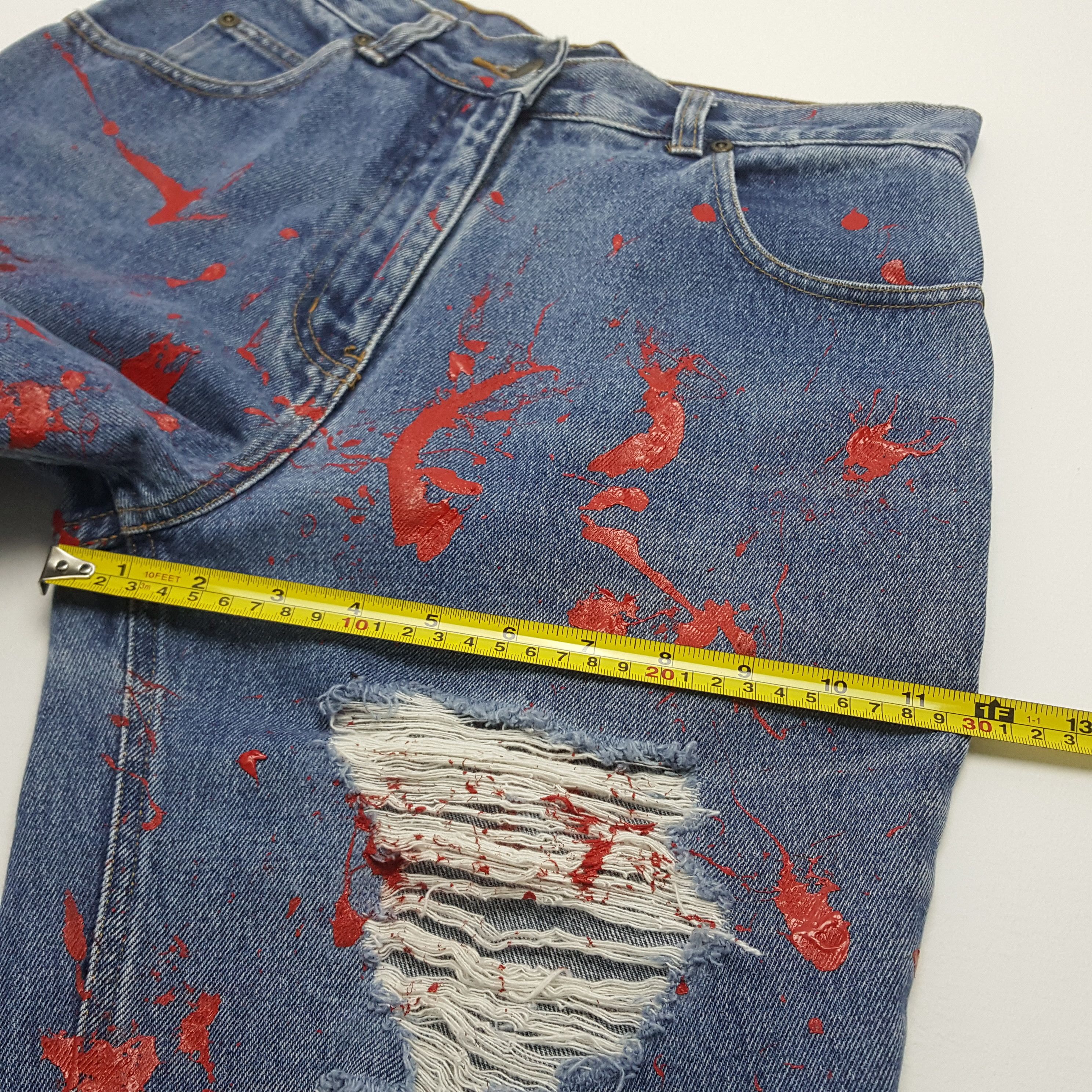 Japanese Brand Vintage BROOKER Japanese Brand Distressed Custom Jeans Size US 28 / EU 44 - 16 Thumbnail