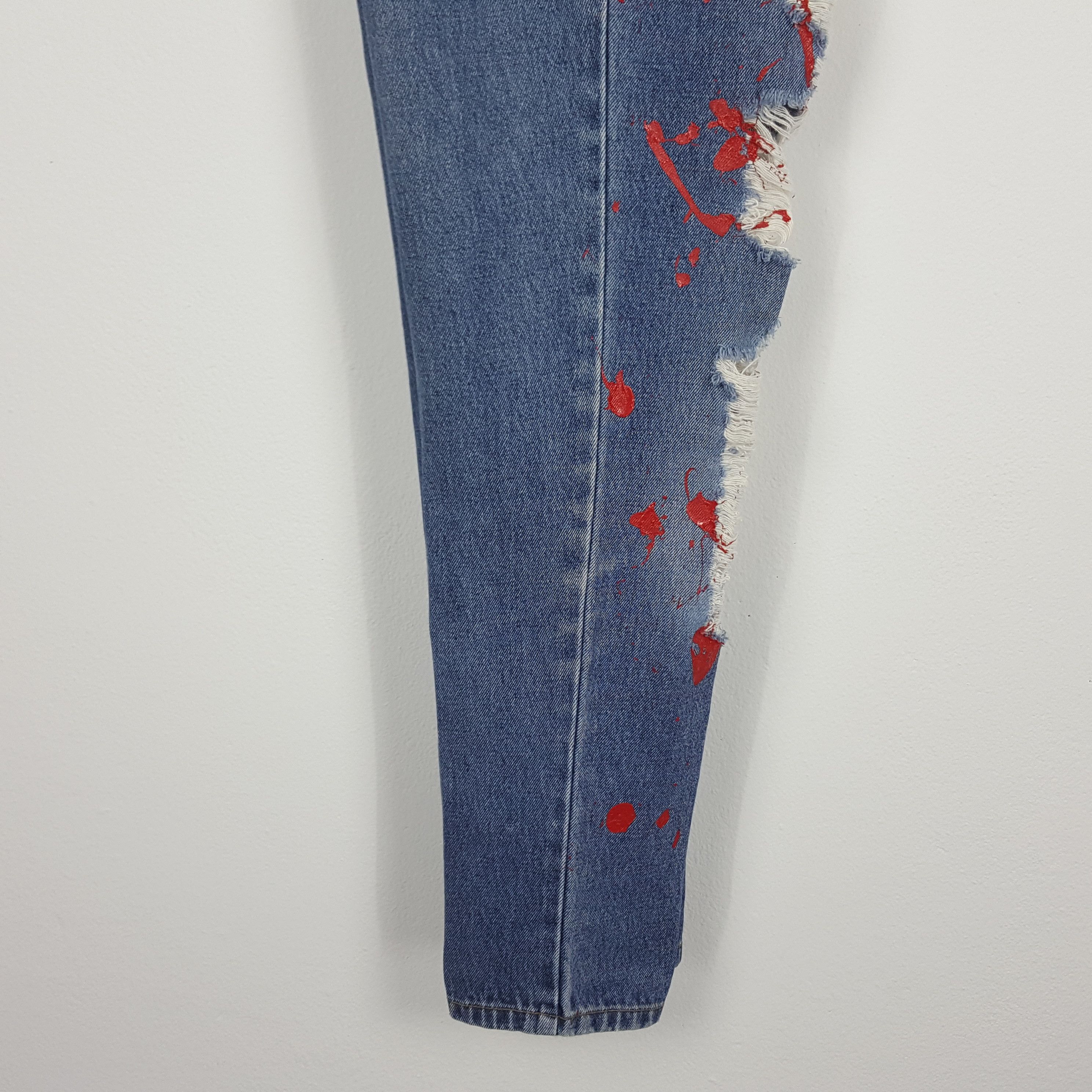 Japanese Brand Vintage BROOKER Japanese Brand Distressed Custom Jeans Size US 28 / EU 44 - 8 Thumbnail