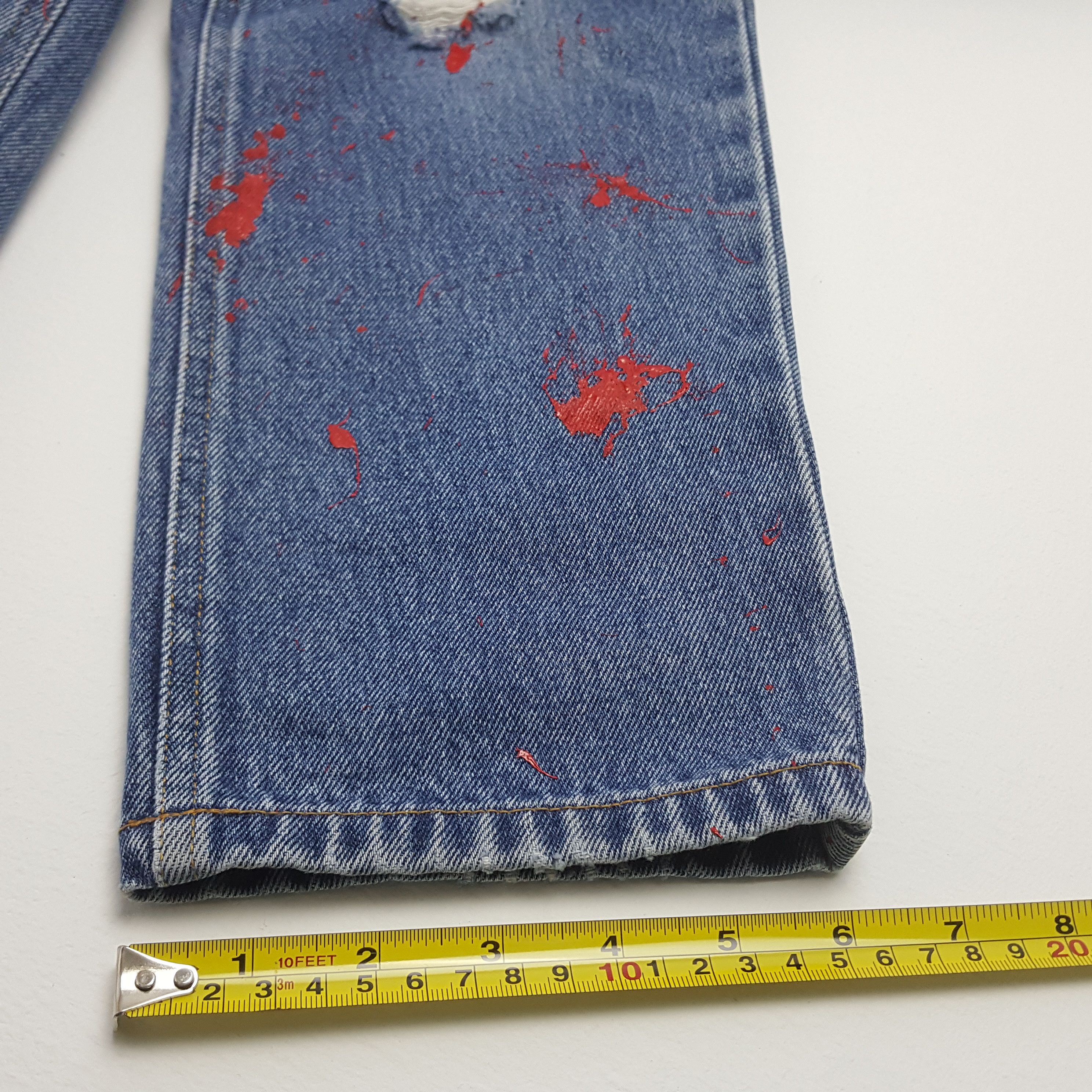 Japanese Brand Vintage BROOKER Japanese Brand Distressed Custom Jeans Size US 28 / EU 44 - 15 Thumbnail