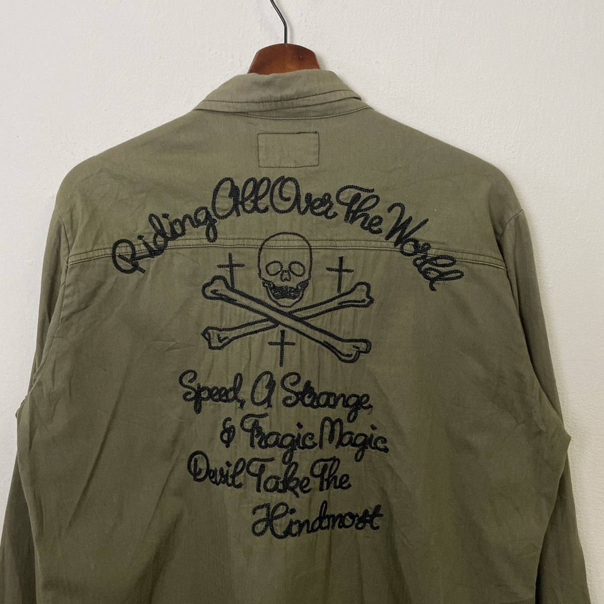 Japanese Brand Vintage Stooge & Co Army Skulls Jacket Size US M / EU 48-50 / 2 - 4 Thumbnail