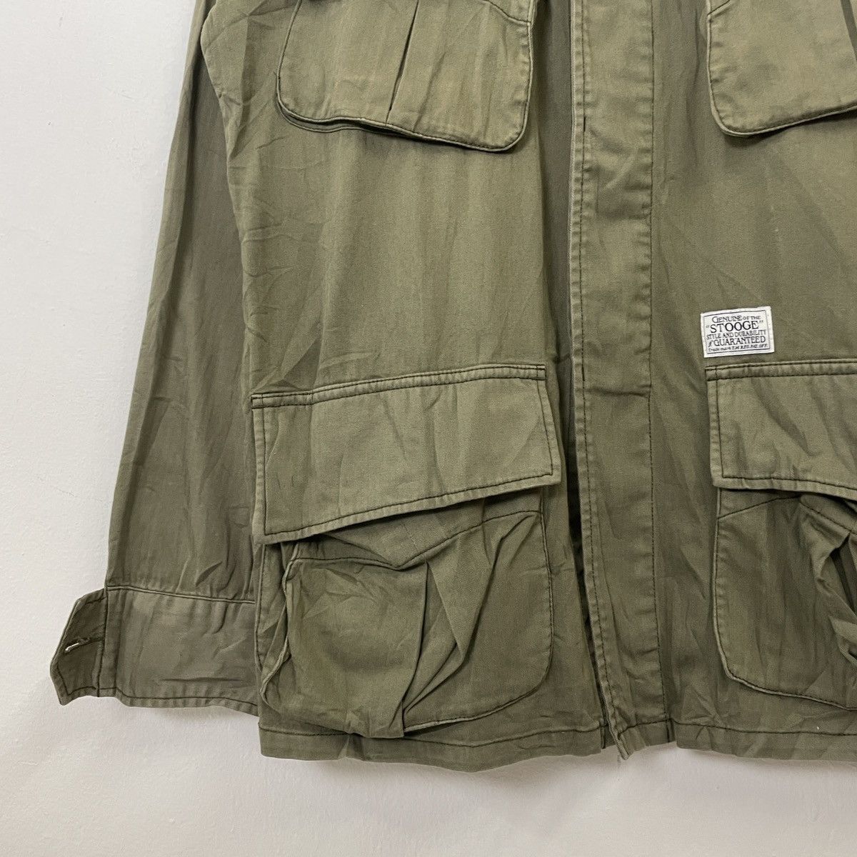 Japanese Brand Vintage Stooge & Co Army Skulls Jacket Size US M / EU 48-50 / 2 - 9 Thumbnail
