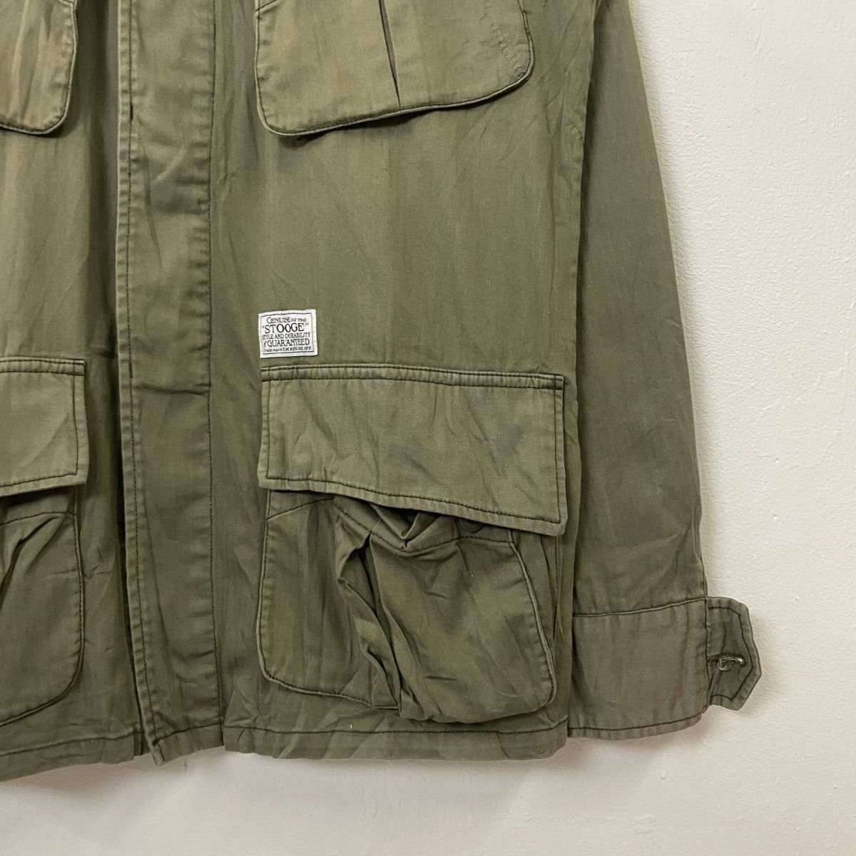 Japanese Brand Vintage Stooge & Co Army Skulls Jacket Size US M / EU 48-50 / 2 - 8 Thumbnail