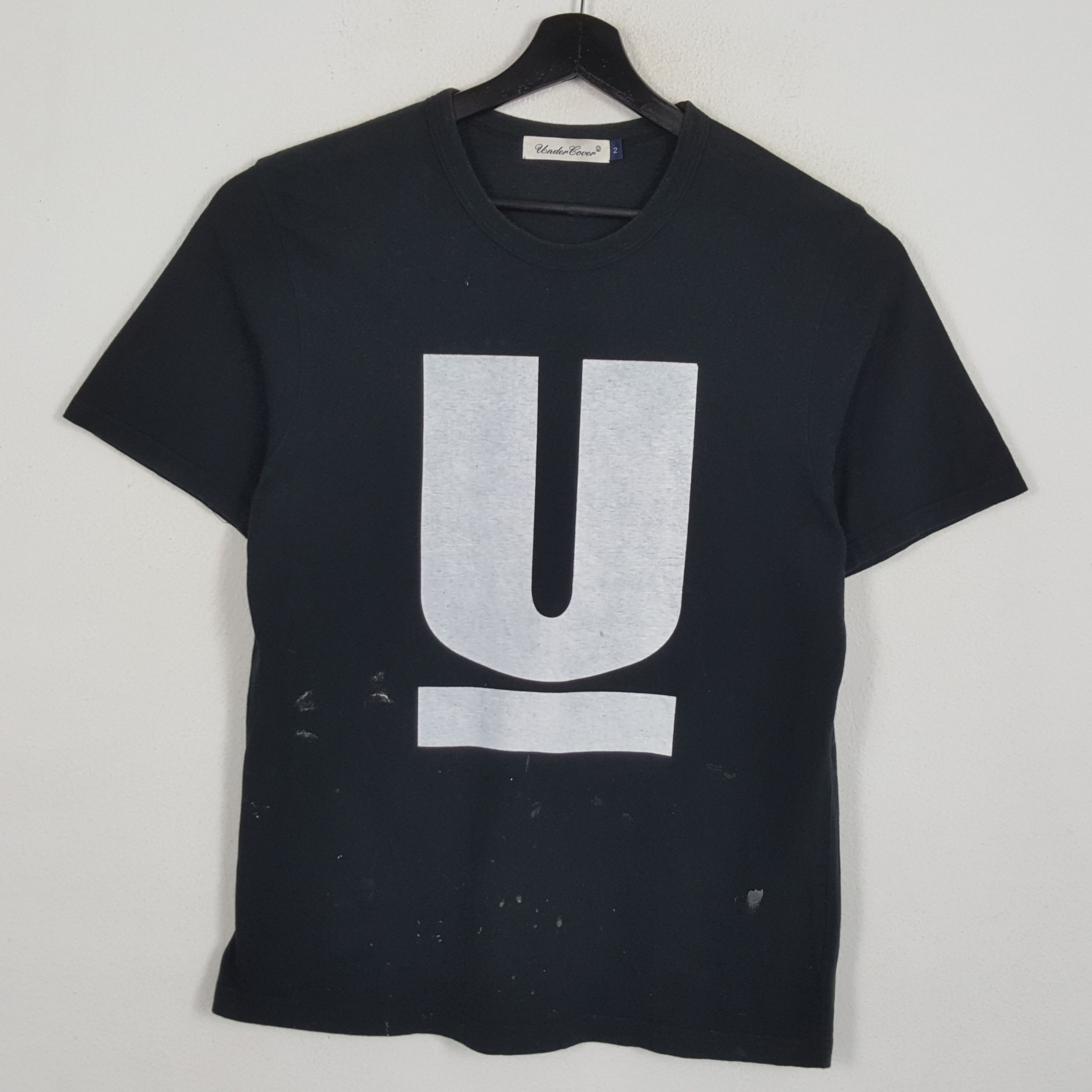 Japanese Brand × Undercover UNDERCOVER Japanese Brand Custom Big Logo Tshirt Size US M / EU 48-50 / 2 - 1 Thumbnail