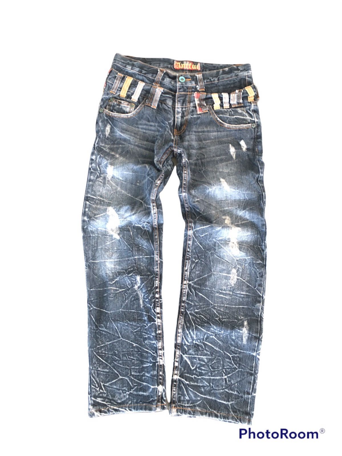 Japanese Brand JapanBrand Anttful Distressed Gravity Savage Size US 31 - 1 Thumbnail