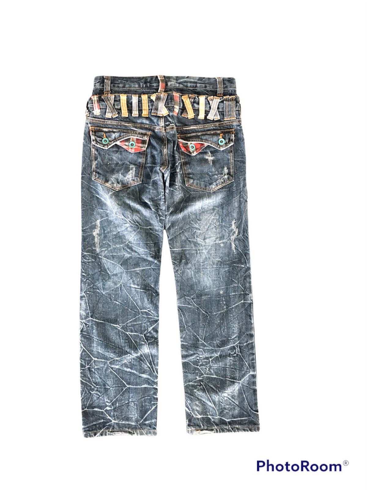 Japanese Brand JapanBrand Anttful Distressed Gravity Savage Size US 31 - 5 Thumbnail