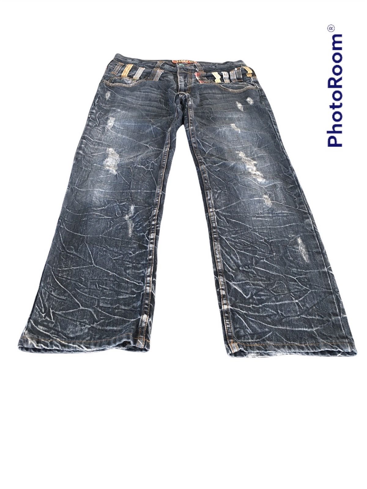 Japanese Brand JapanBrand Anttful Distressed Gravity Savage Size US 31 - 2 Thumbnail
