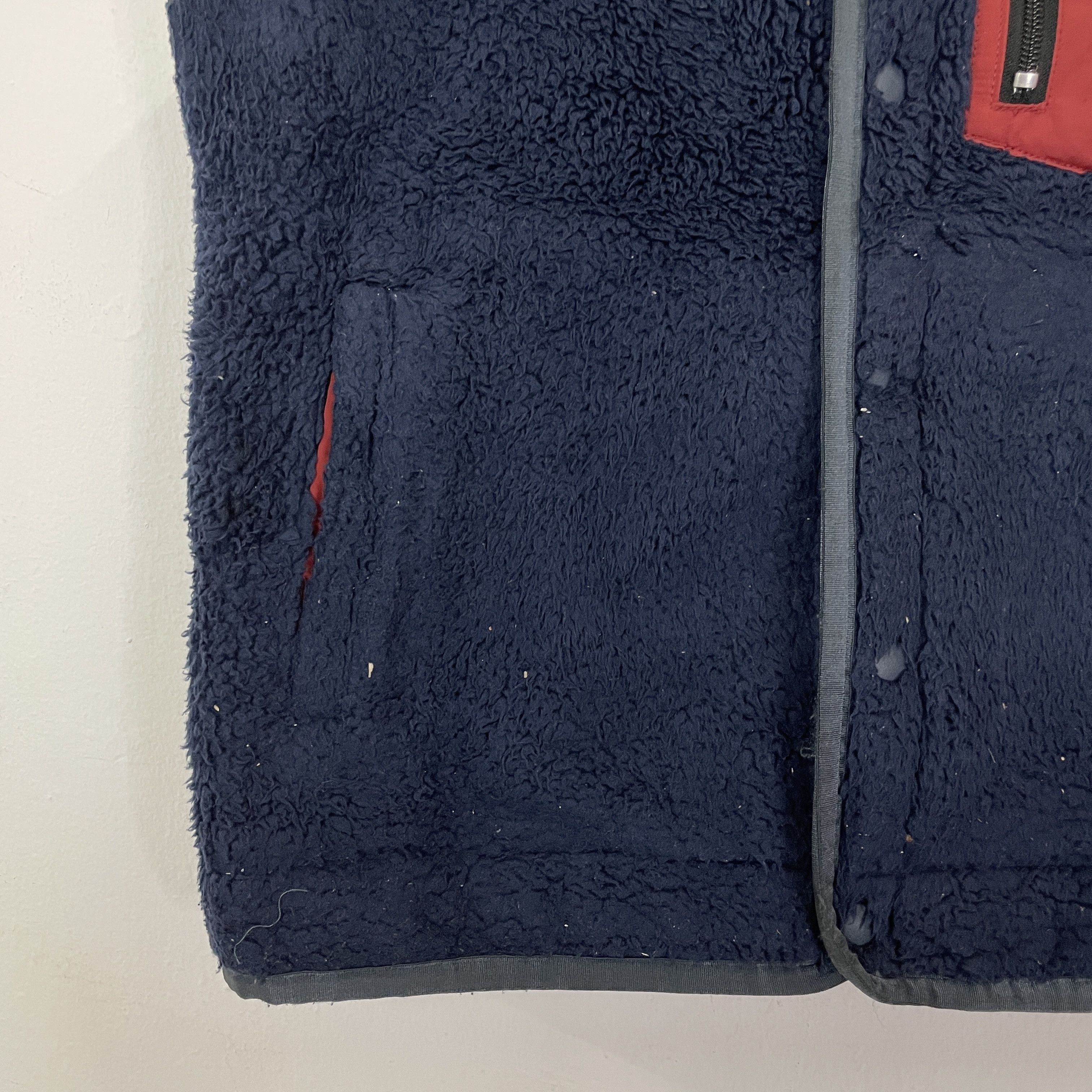 Vintage Beams Heart Button Ups Fleece Vest